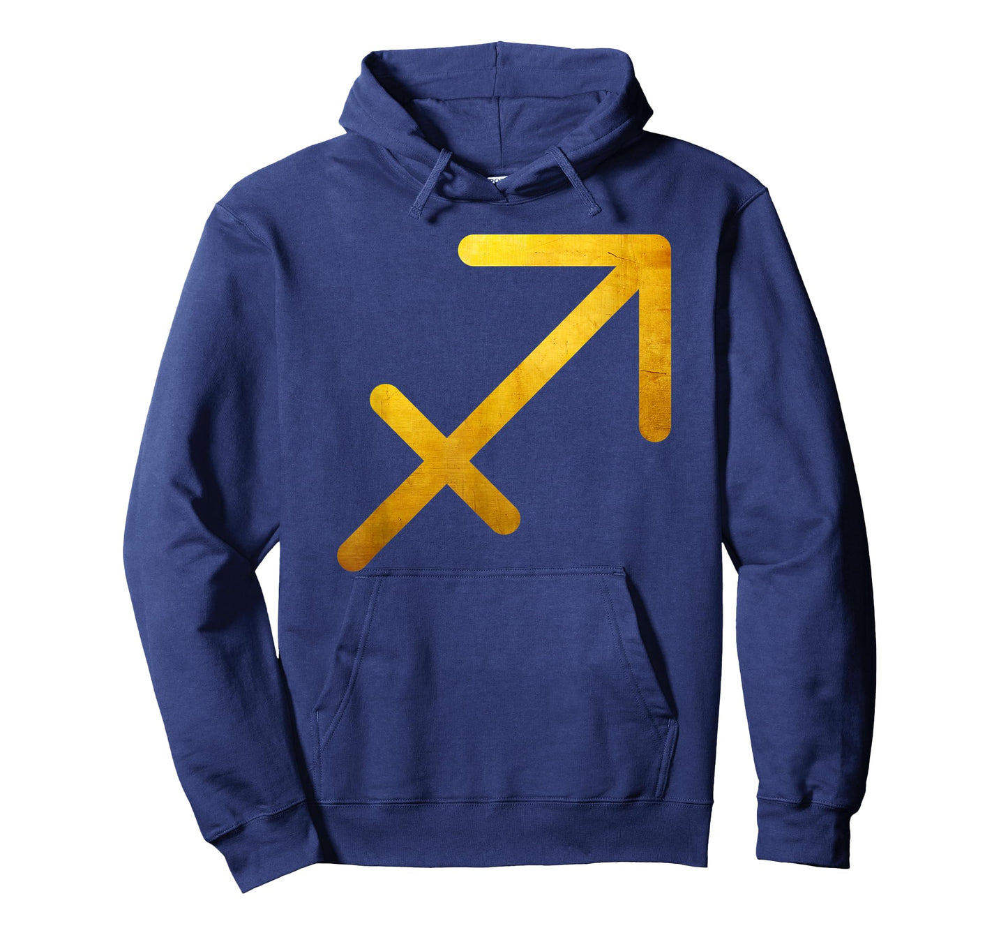 Vintage Gold Sagittarius Zodiac Symbol Art Astrology Star T-Shirt