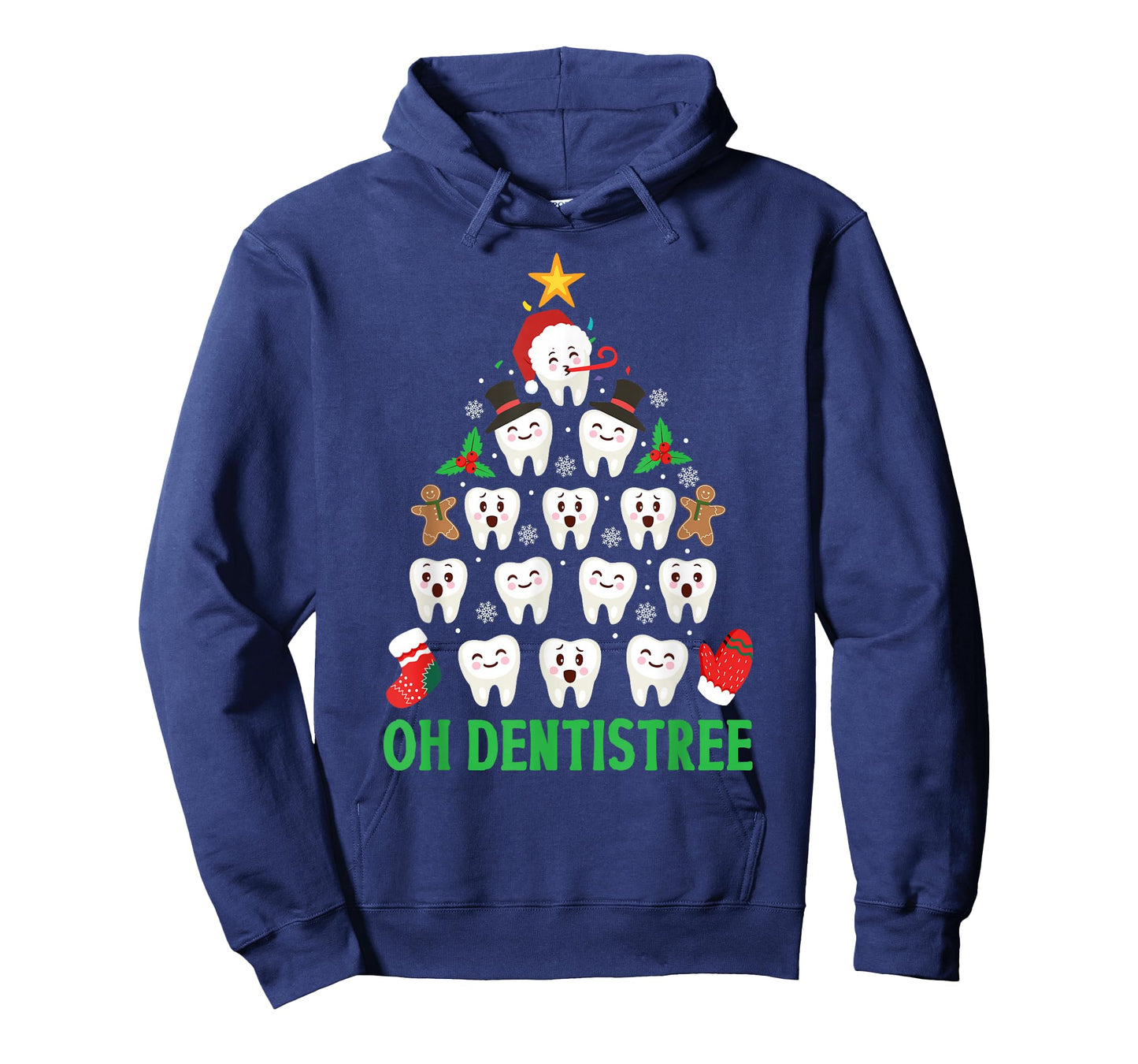 Christmas Dentist Shirt Oh Dentistree Funny Xmas Dental T-Shirt