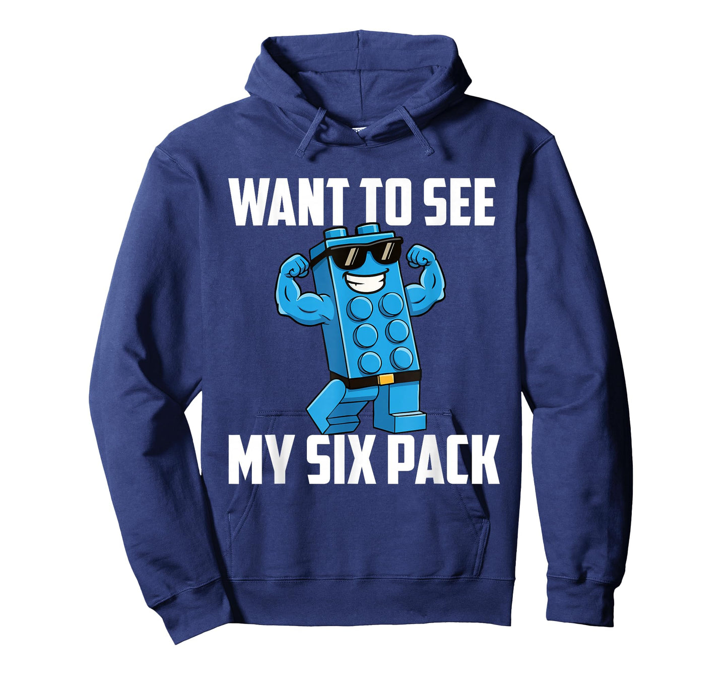 Want to See My Six Pack - Brick Builder Block Building T-Shirt