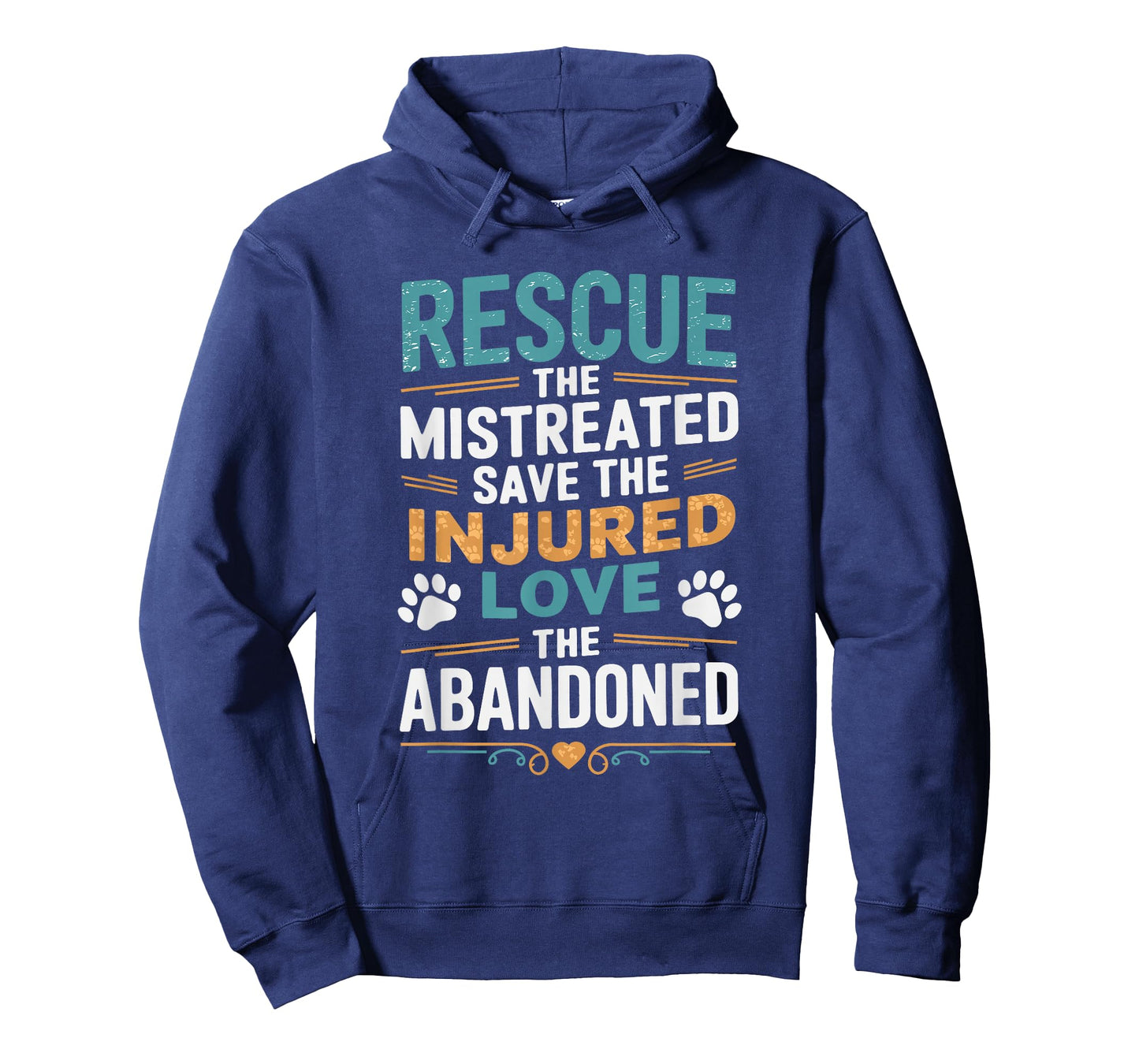 Rescue The Mistreated Save The Injured Love, Animal Rescue T-Shirt