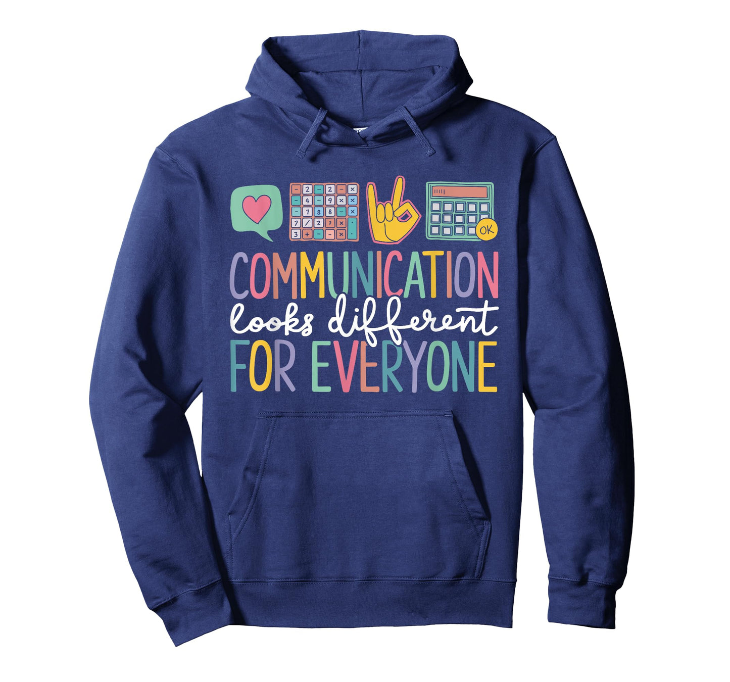 Communication Looks Different for Everyone Autism Awareness T-Shirt