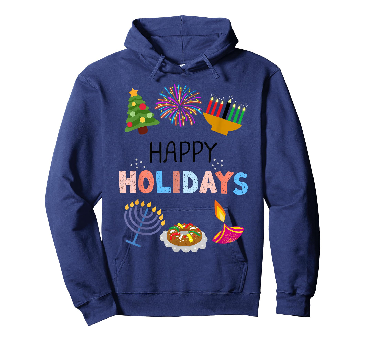 Happy Holidays Diwali, Kwanzaa, Hanukkah, Christmas T-Shirt
