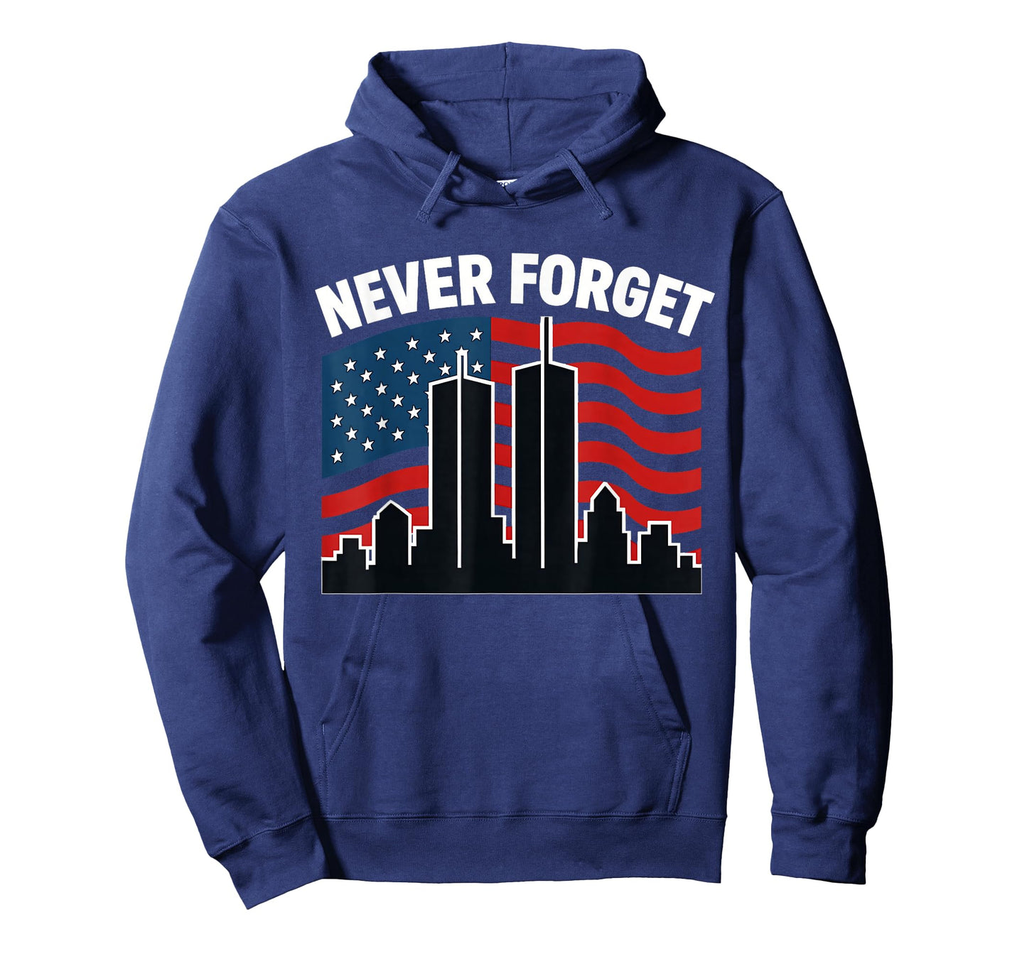 Memorial Never Forget Patriot American Flag T-Shirt