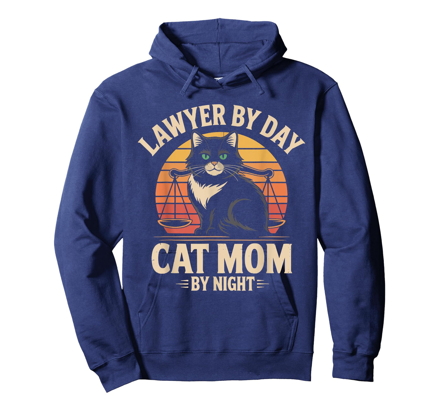 Justice Law by Day Cat Mom by Night Lawyer T-Shirt
