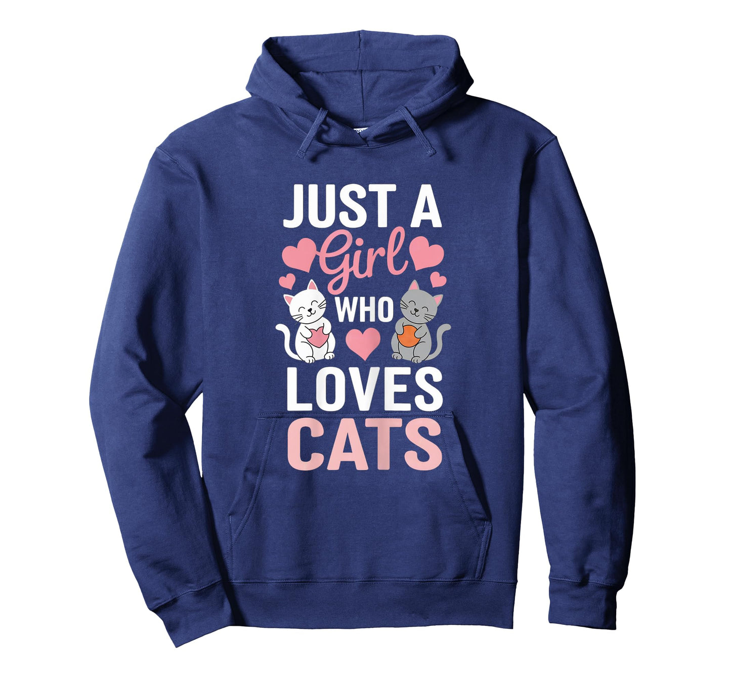 Kitten Just a girl who loves Cats Shirt Cute Cat Lover Heart T-Shirt