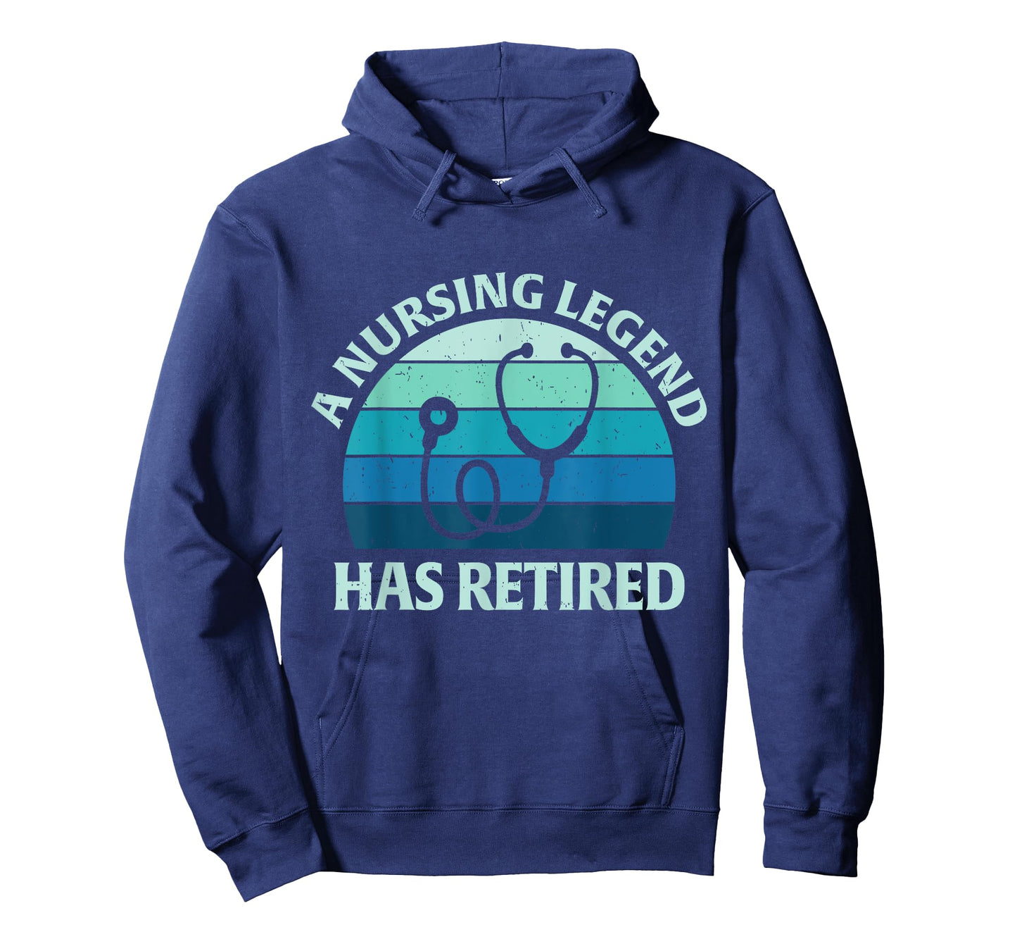 A Nursing Legend Has Retired Retro Style Women Retirement T-Shirt