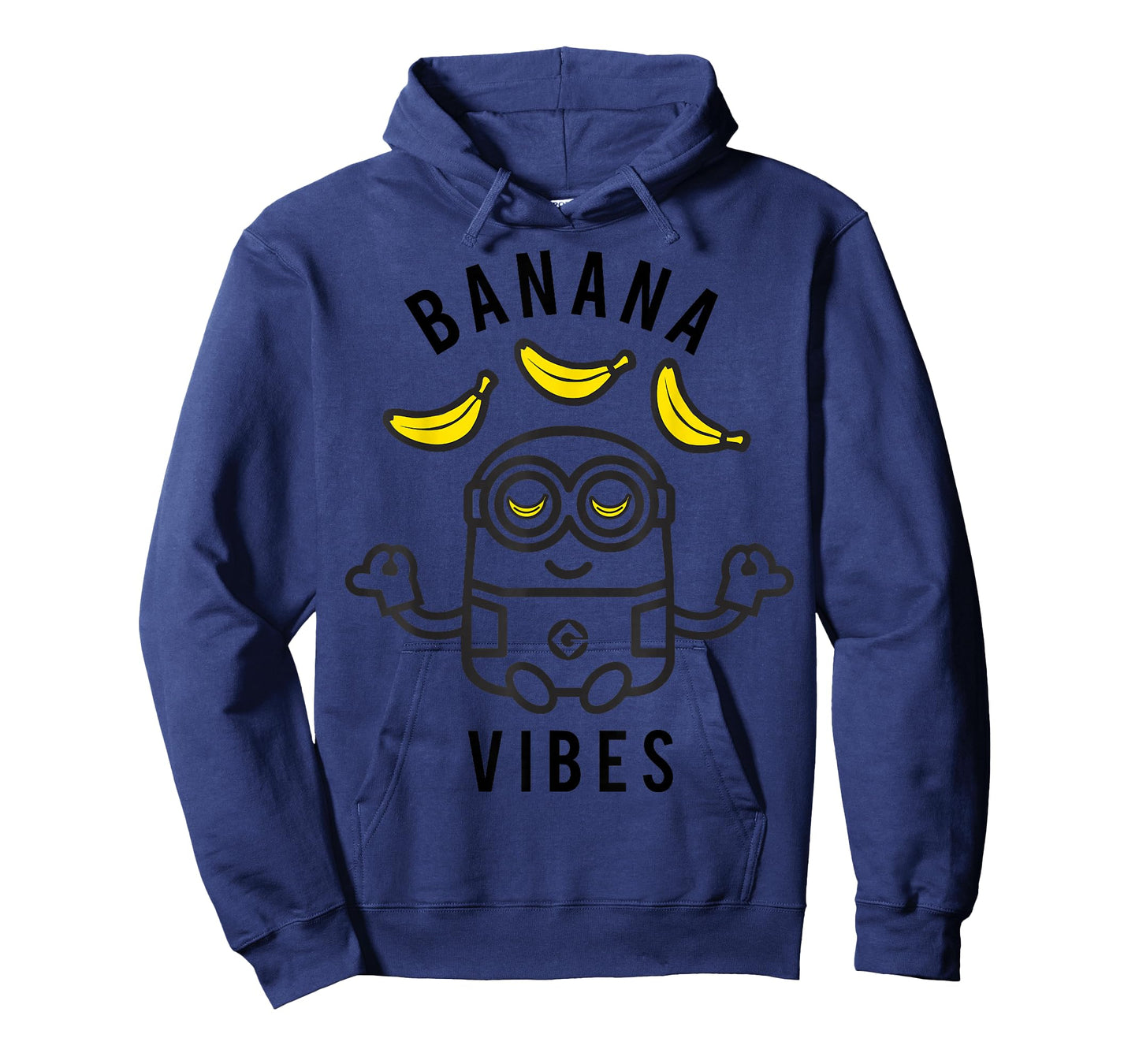 Despicable Me Minions Banana Vibes Meditation Minion Sketch T-Shirt