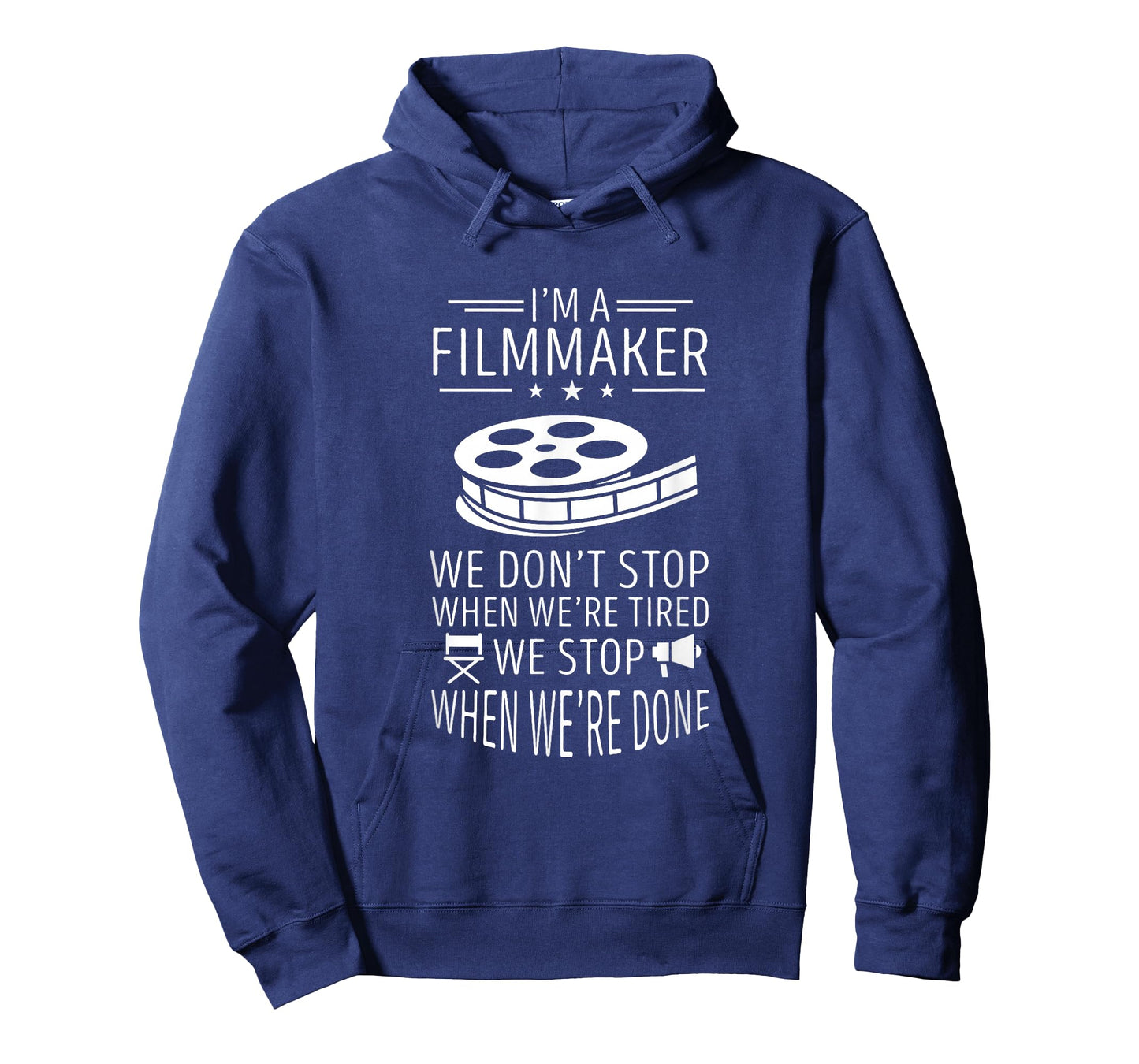 We Don't Stop Filmmaking Cinematography Reel Filmmaker T-Shirt