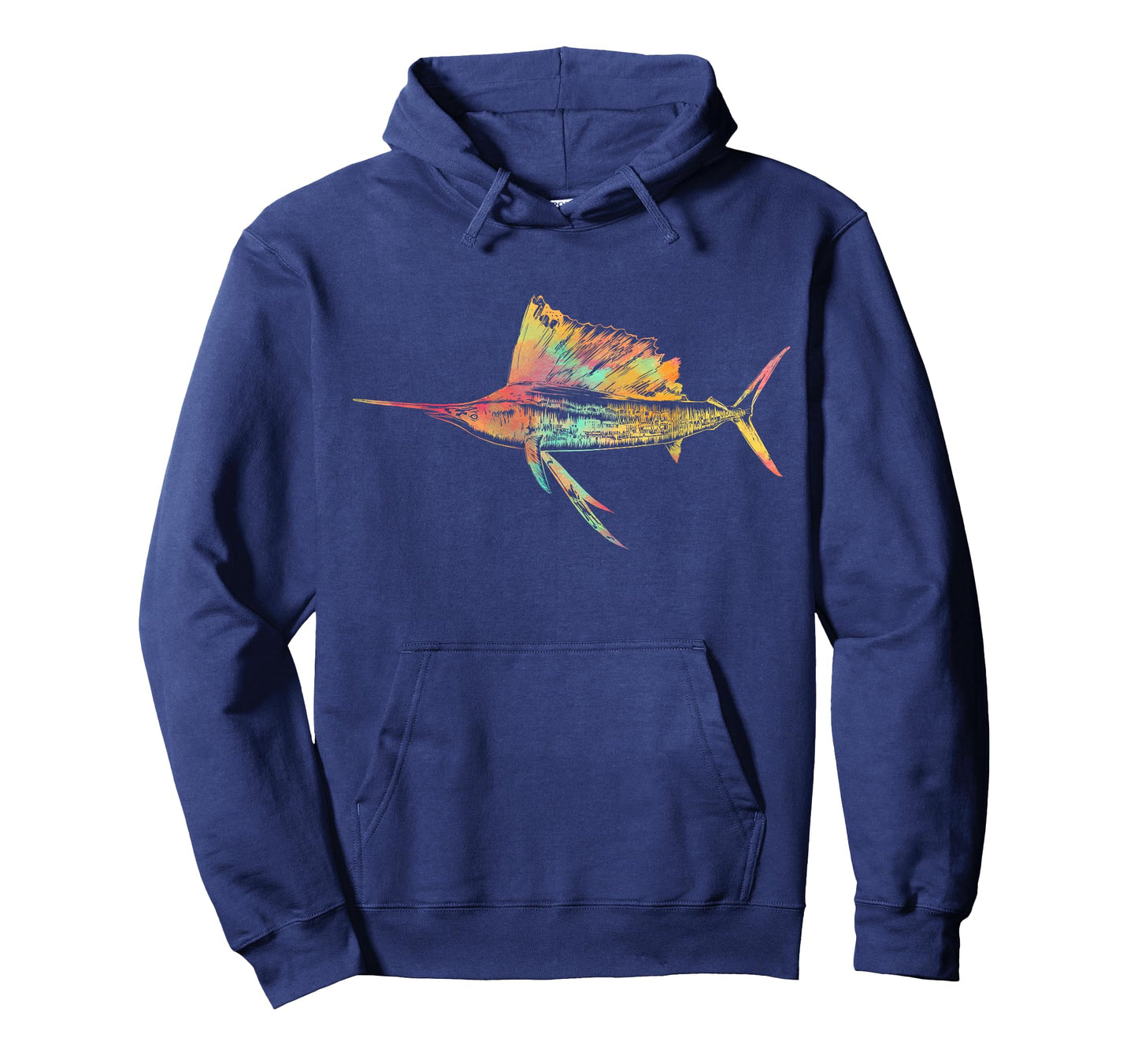 Fishing Gifts Men Women Colorful Style Sailfish Fisherman T-Shirt