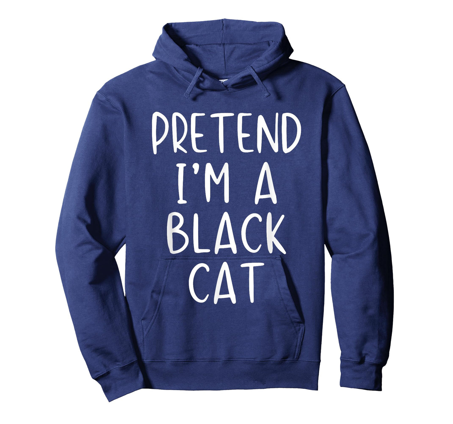 Pretend I'm A Black Cat Costume Halloween Simple Adult Kid T-Shirt