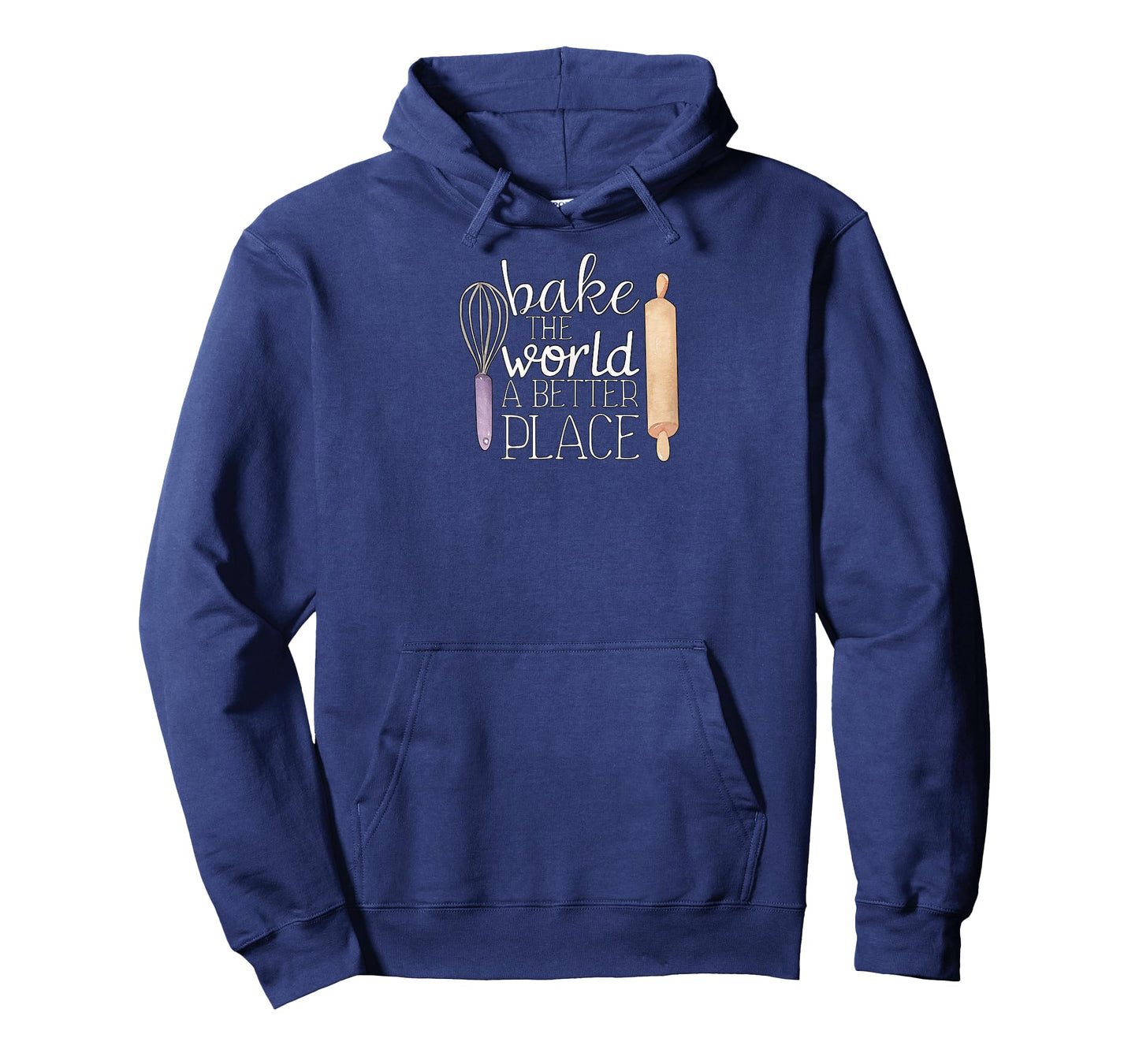 Cute Bake The World a Better Place Baking Quote T-Shirt