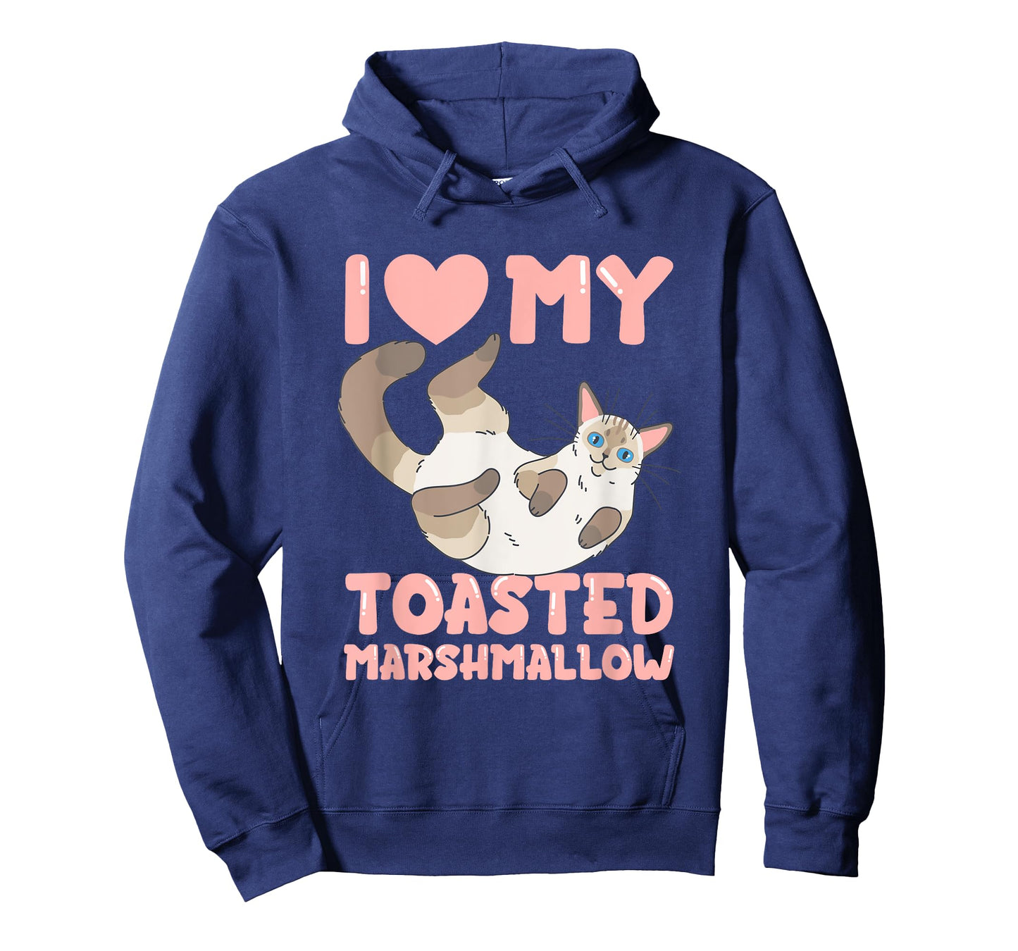 Flame Point Siamese Cat I Love My Toasted Marshmallow T-Shirt
