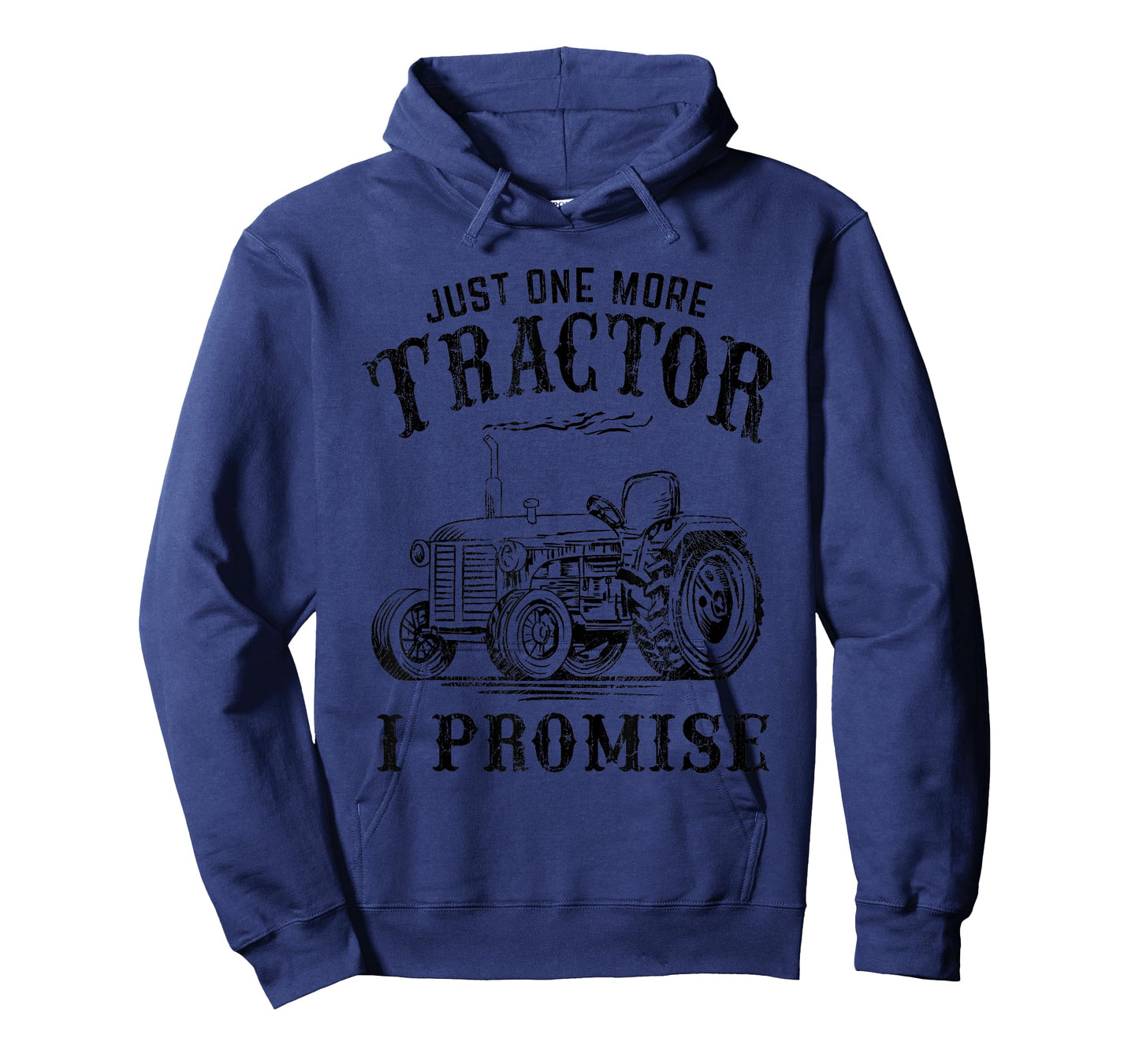 Cool Farmer Agriculture Engines Lover Pun Gift Men Just One More Tractor I Promise Funny Vintage Farm Truck Gag Unisex Grey T-Shirt Small