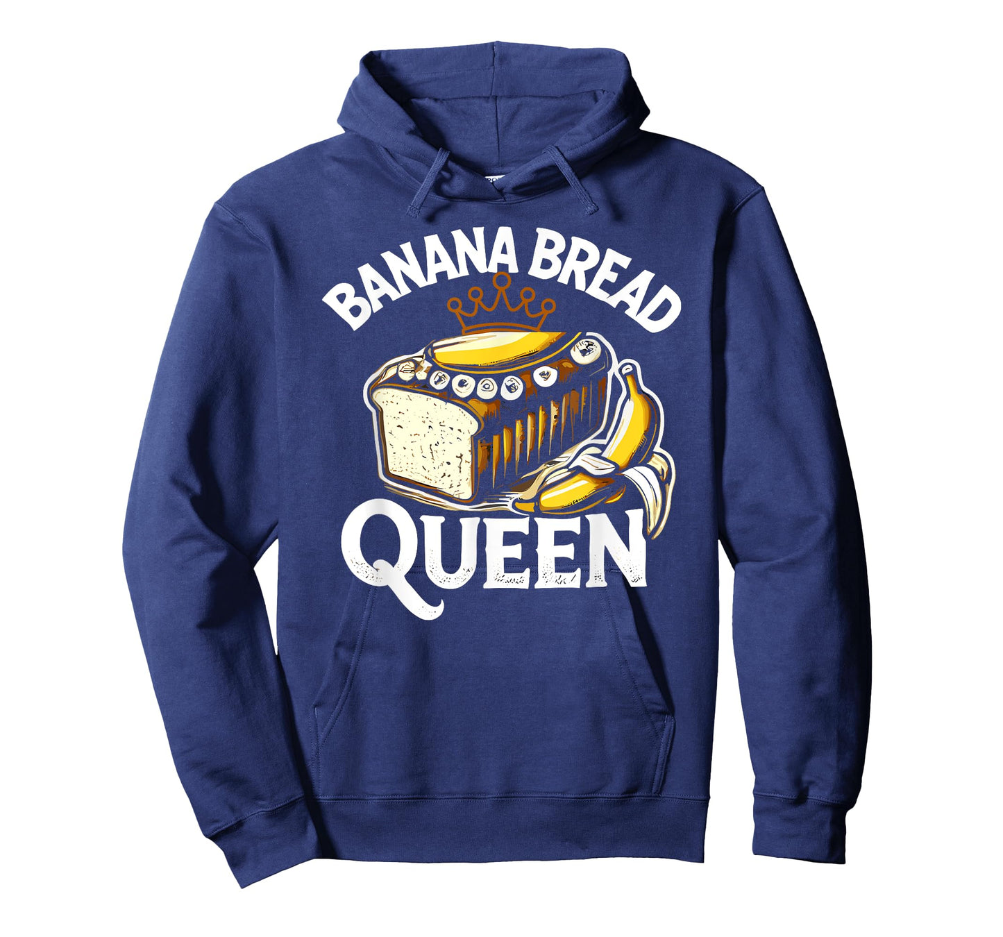Banana Bread Queen Funny Women Baking T-Shirt