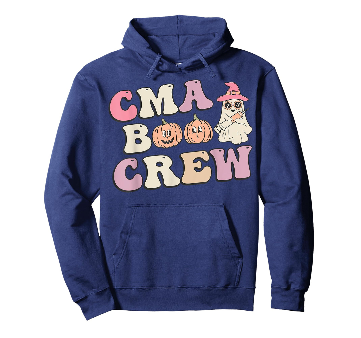 CMA Boo Crew Medical Assistant Halloween Ghost Costume Women T-Shirt