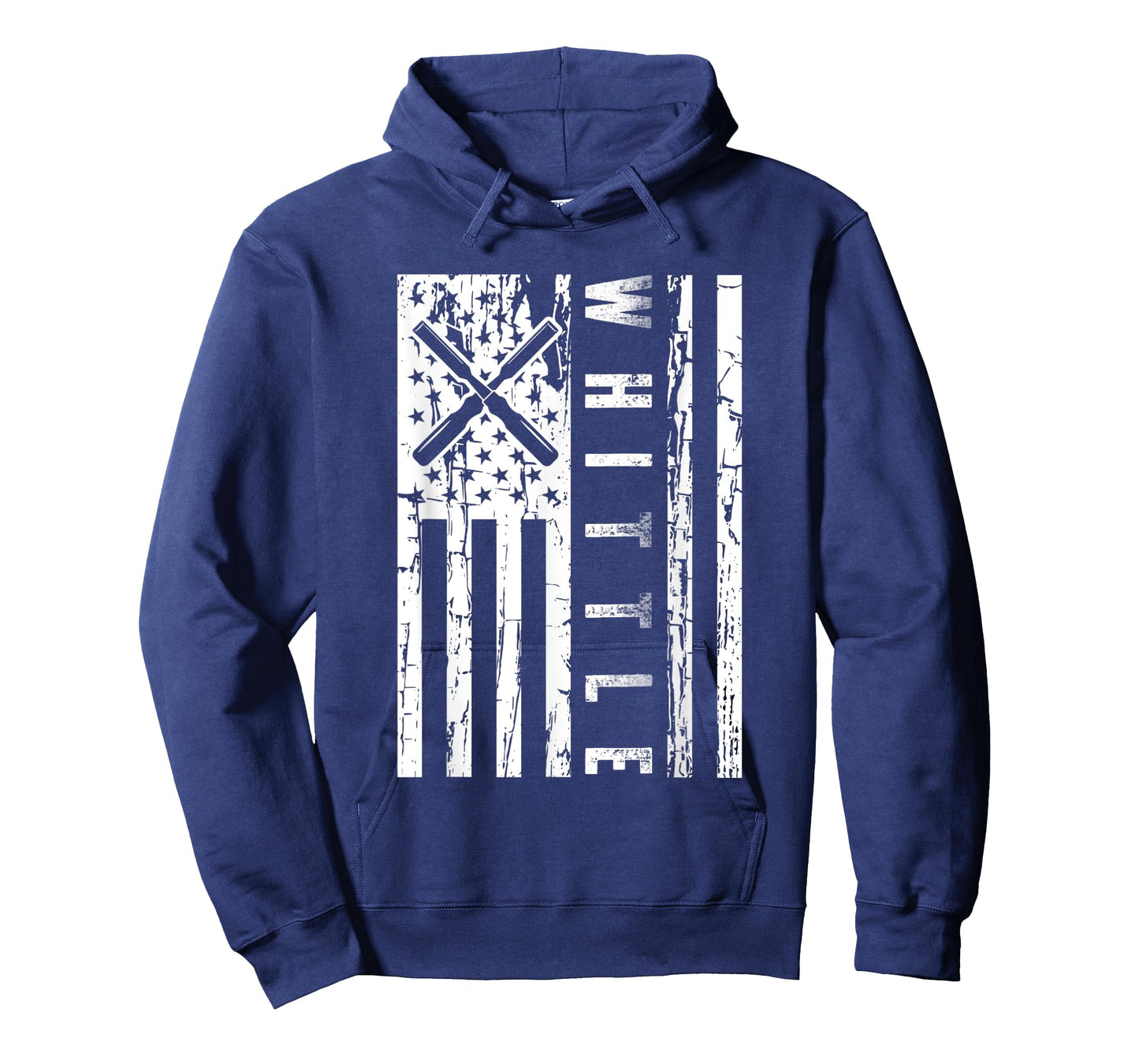 Whittling US American Flag Woodworker Woodcarver Wood Women Men T-Shirt