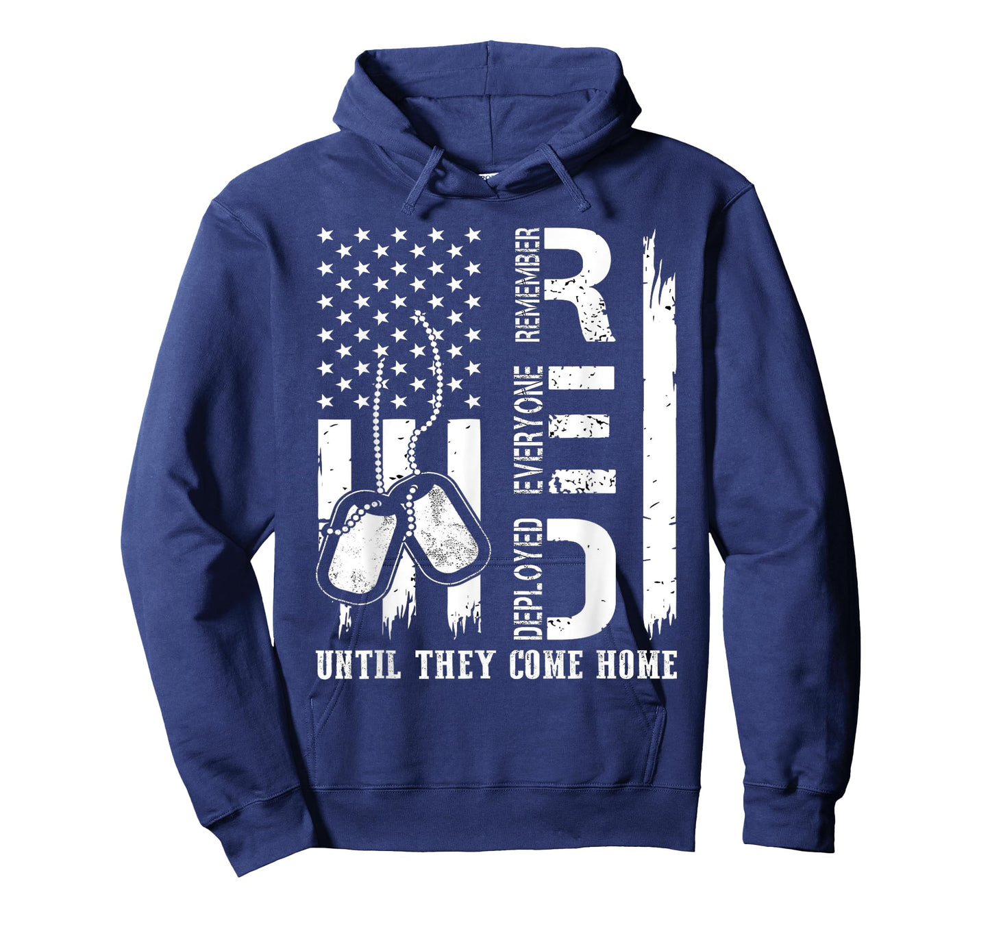 On Friday We Wear Red Friday Military Support troops US Flag T-Shirt
