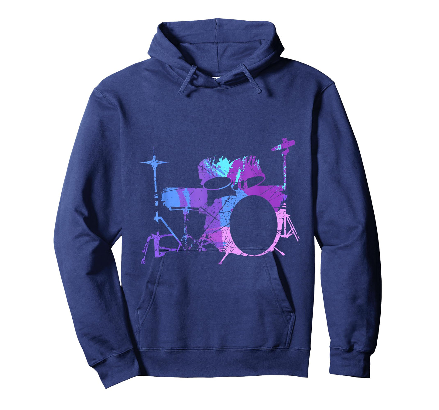 Cool Drum Kit Percussion Vintage Retro Drummer Costume T-Shirt