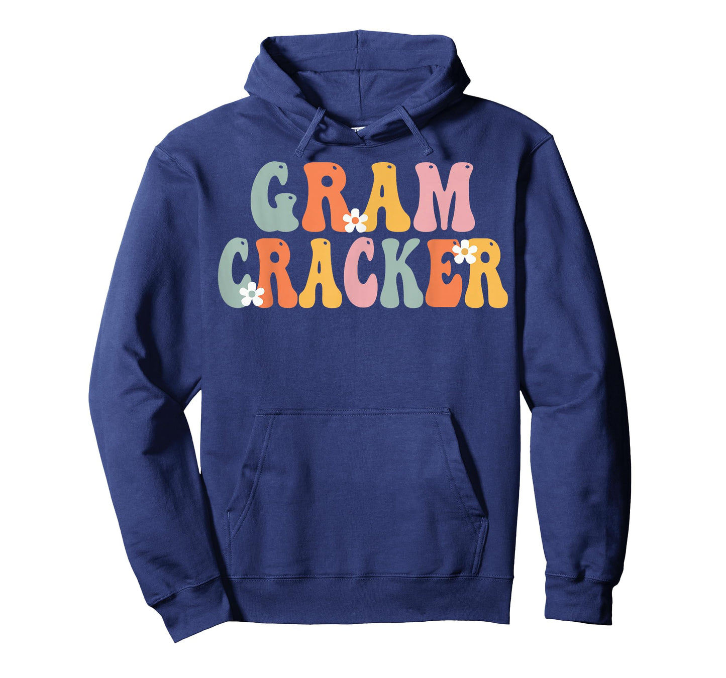 GRAM-CRACKER Retro Groovy Mom Cute Mothers Day Funny Grandma T-Shirt