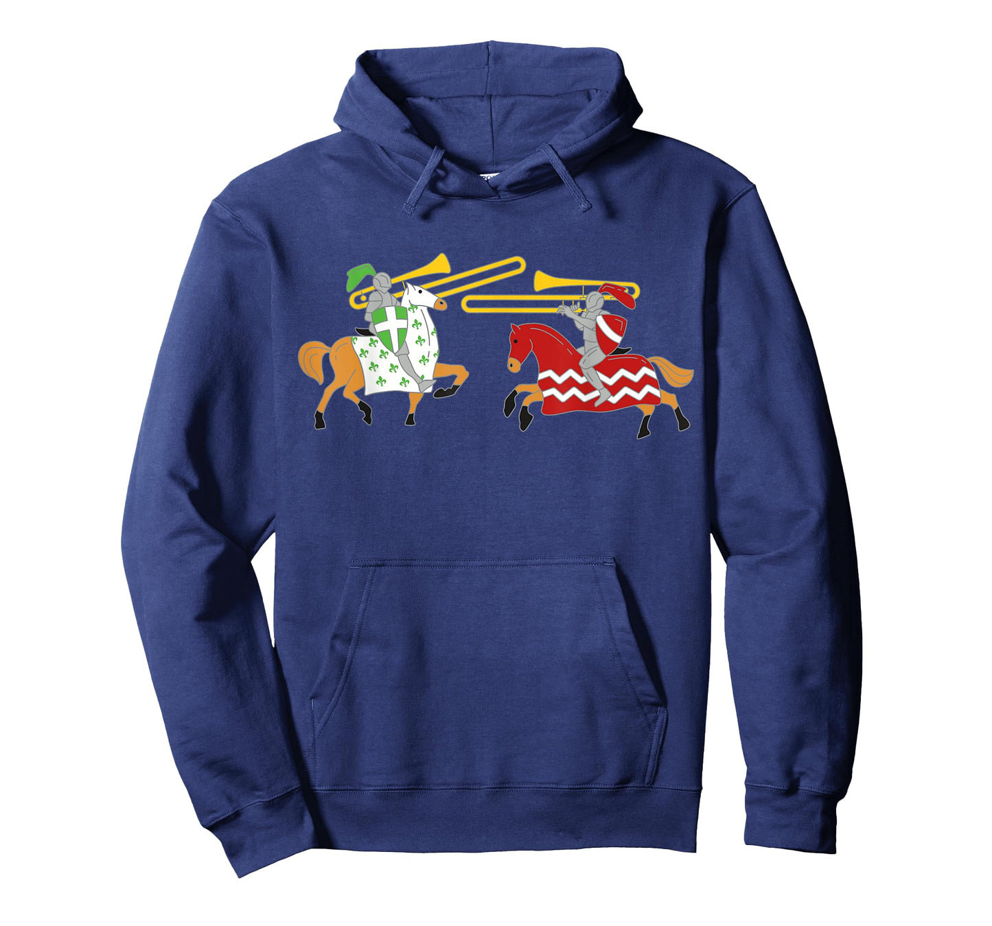Jousting Funny Trombone T-Shirt For Trombonists T-Shirt