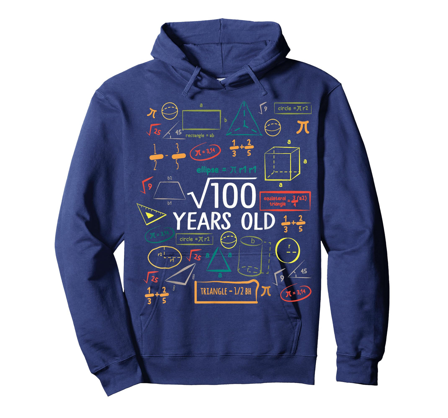 10 Years Old Square Root Math 10th Birthday Boy Girl Kids T-Shirt