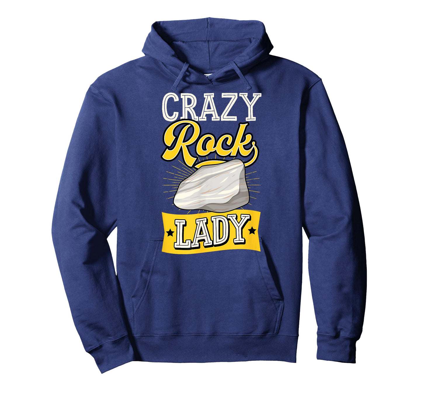 Crazy Rock Lady Funny Geology Teacher Geologist Joke T-Shirt