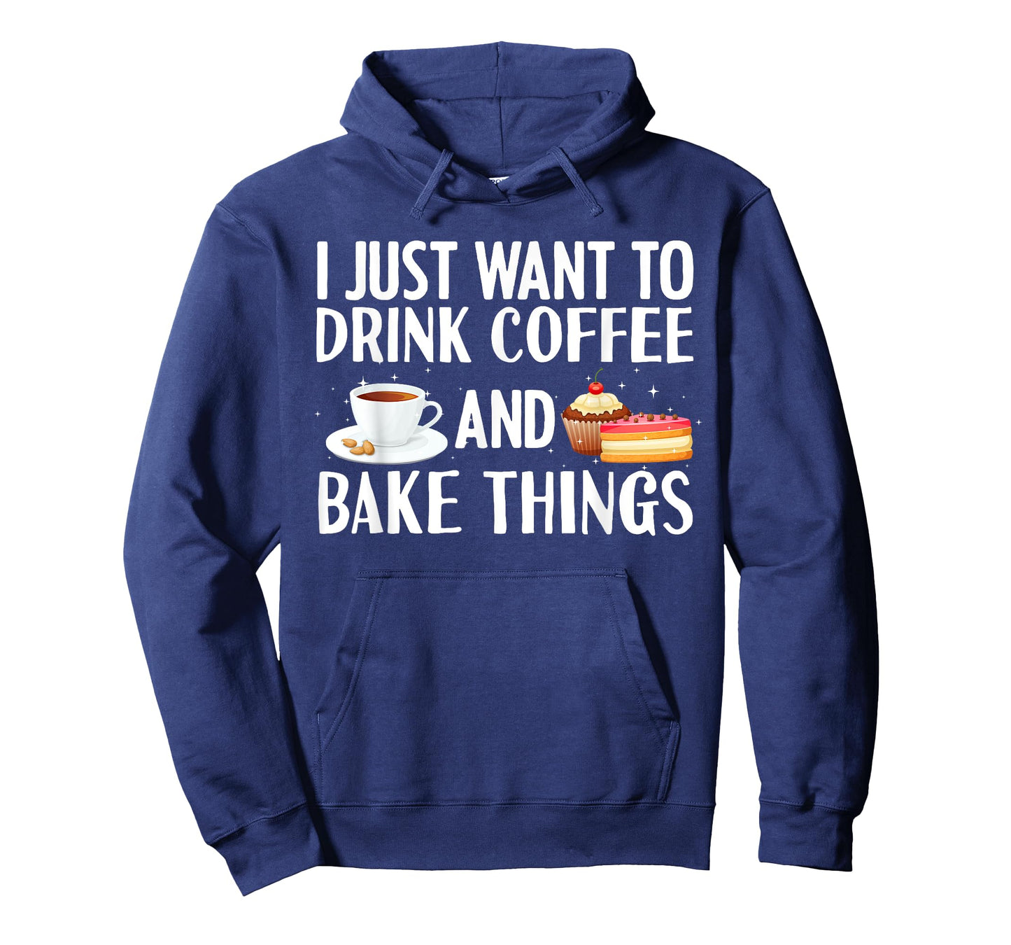 Cool Baker For Men Women Cupcake Baking Bakers Coffee Lovers T-Shirt