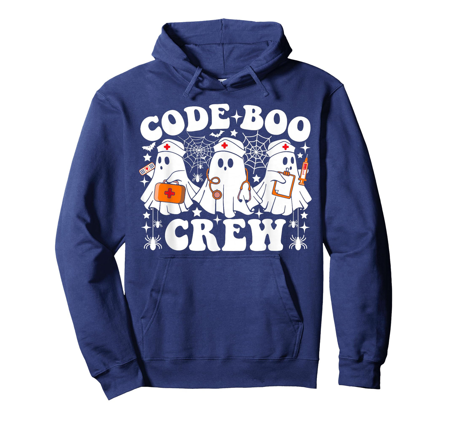 Code Boo Crew Nurse Funny Ghost Halloween Nurse T-Shirt