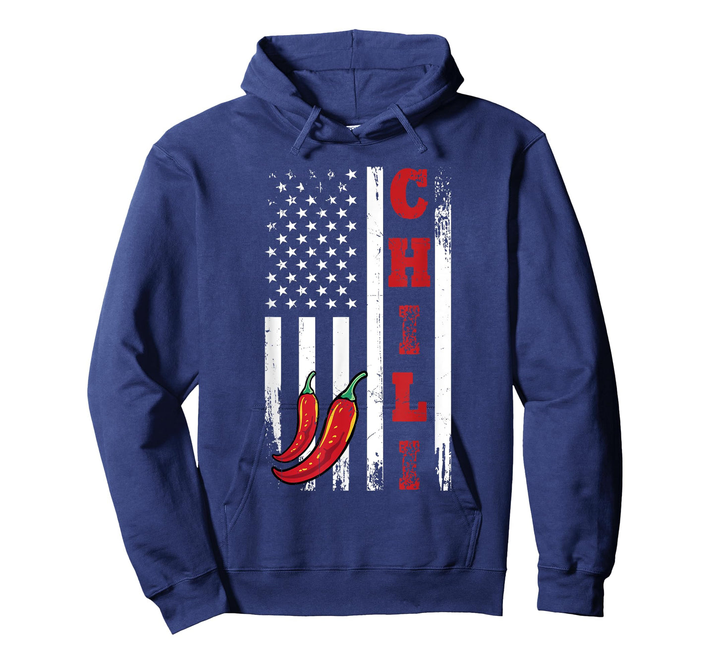 America Chili USA Flag Spicy Red Pepper 4th Of July T-Shirt