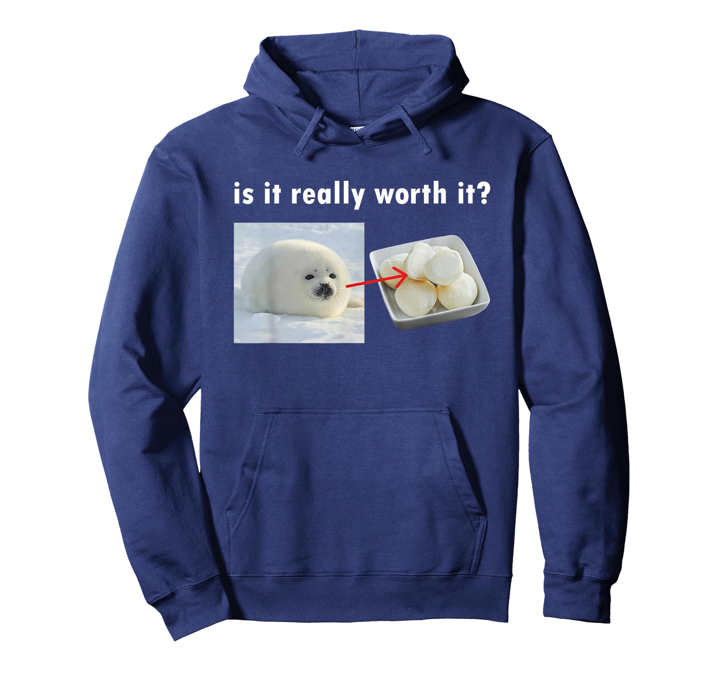 is It Really Worth It Silly Seal Meme T-Shirt