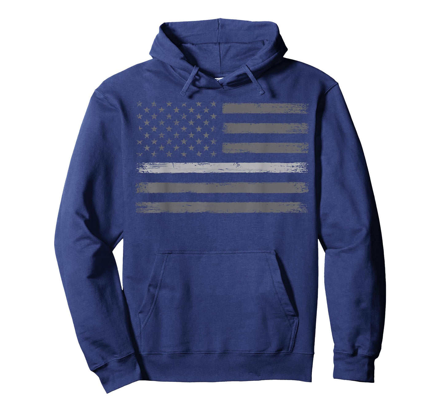 Correctional Officer Gift Thin Silver Line USA American Flag T-Shirt