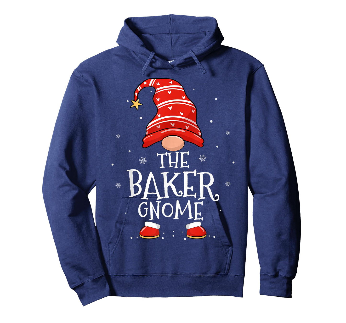 Baker Gnome Xmas Family Matching Funny Christmas Gnomes T-Shirt