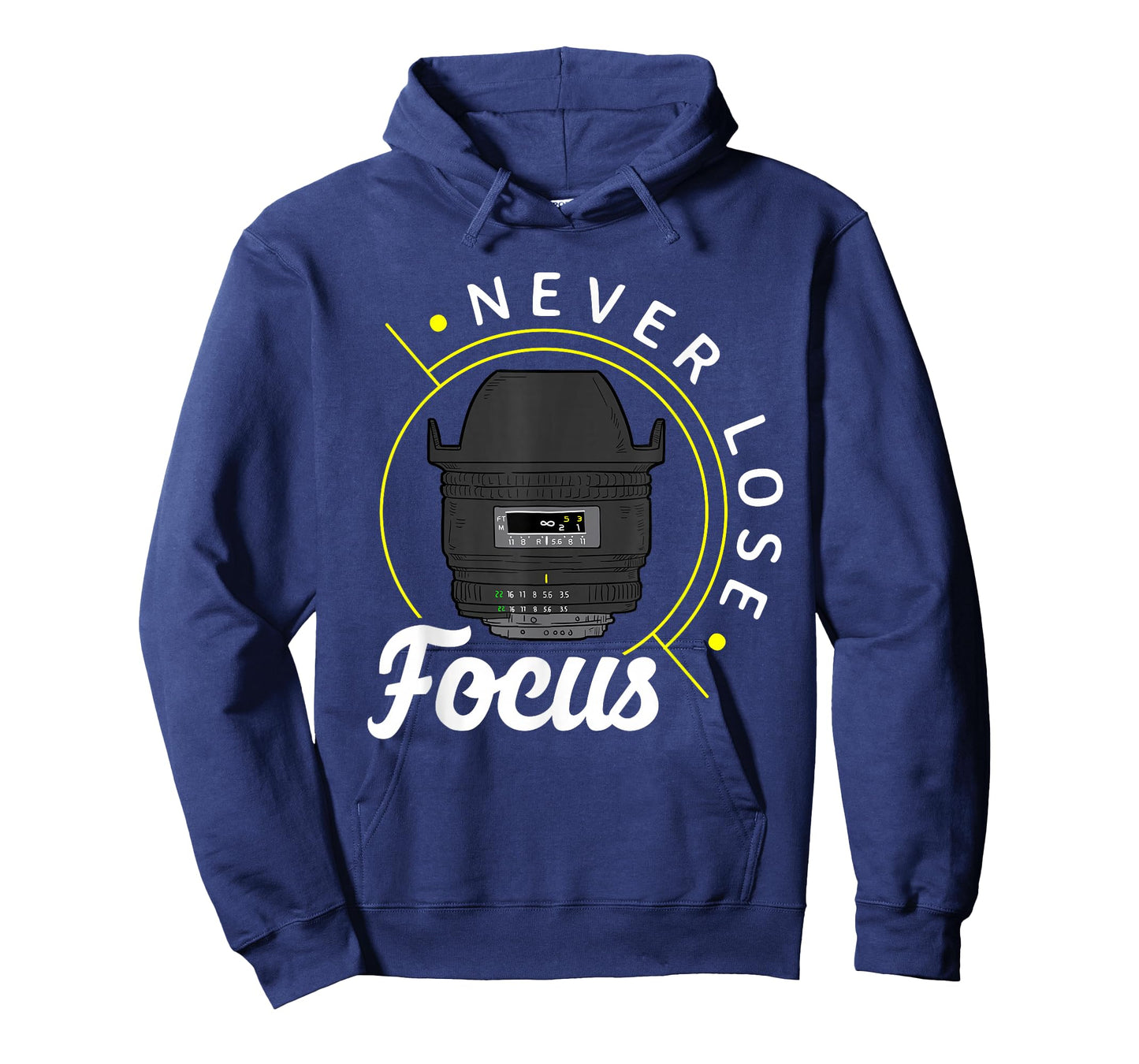 Never lose focus - Photo Lense - Funny Photographer Camera T-Shirt