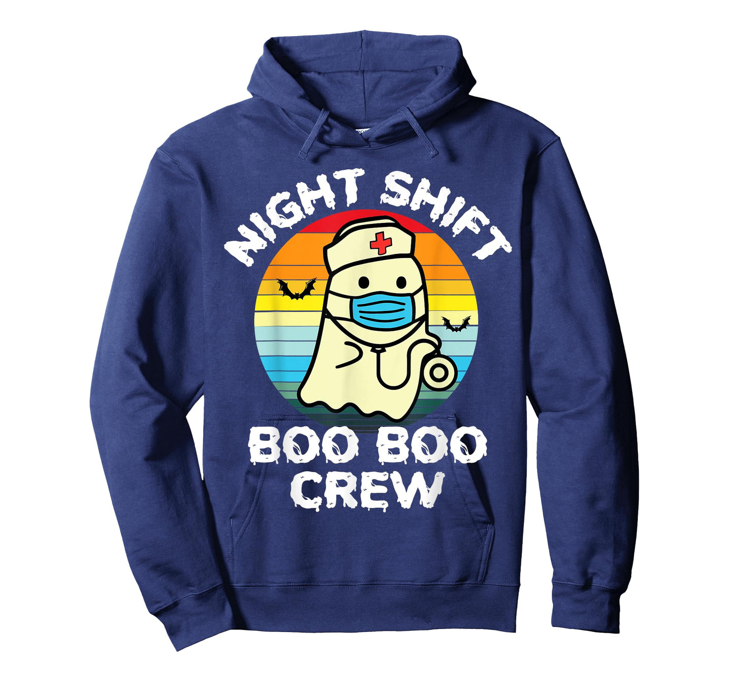 2023 Night Shift Boo Boo Crew Nurse Halloween For Nurses RN T-Shirt
