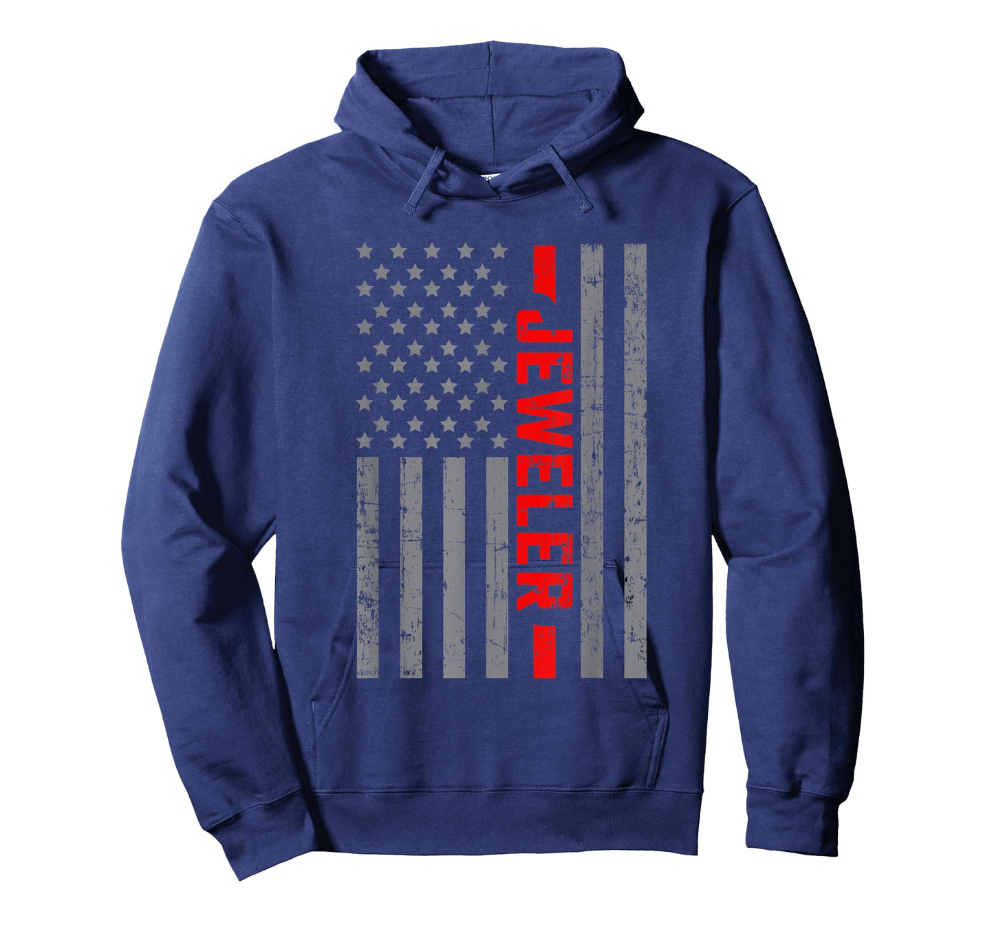 American Flag Jeweler US Flag Vintage Tee For Men Dad T-Shirt