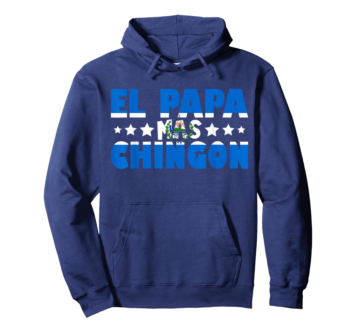 El Papa Mas Chingon El Salvador Flag Dad Funny Father's Day T-Shirt