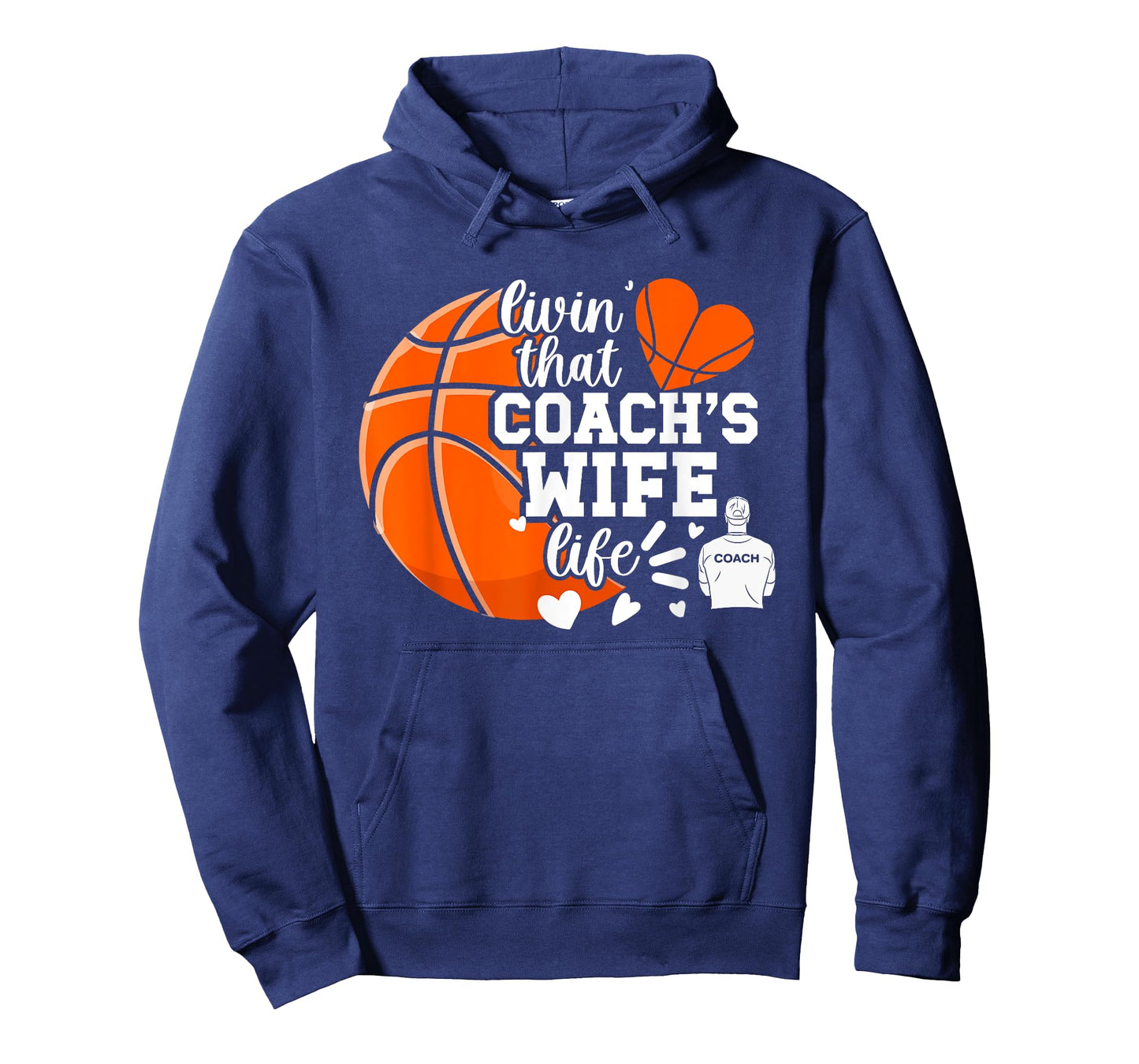 Basketball Coach's Wife Life Basketball Coach Wife T-Shirt