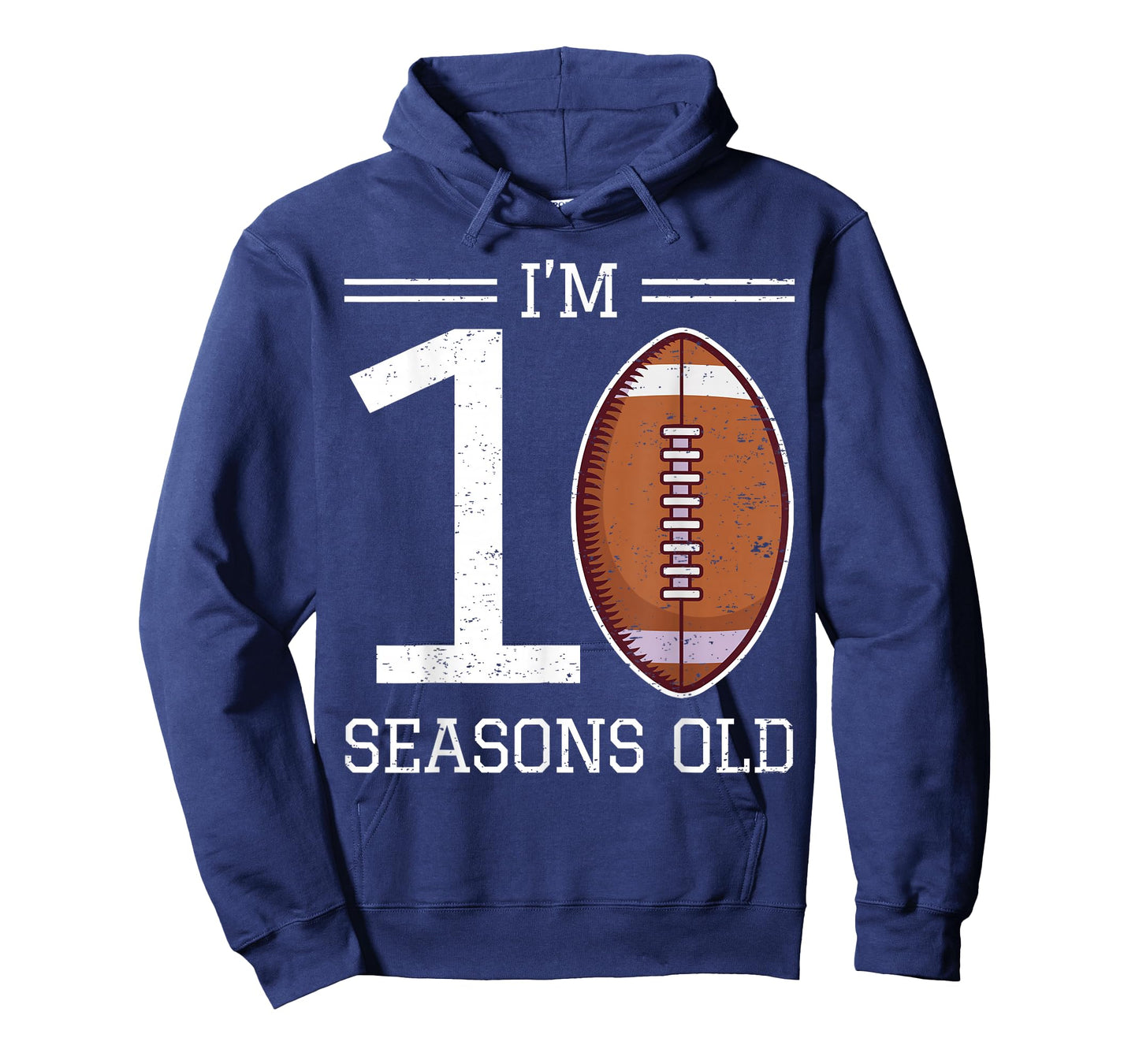 Milestone 10th Birthday American Football Boy 10 Years Old T-Shirt
