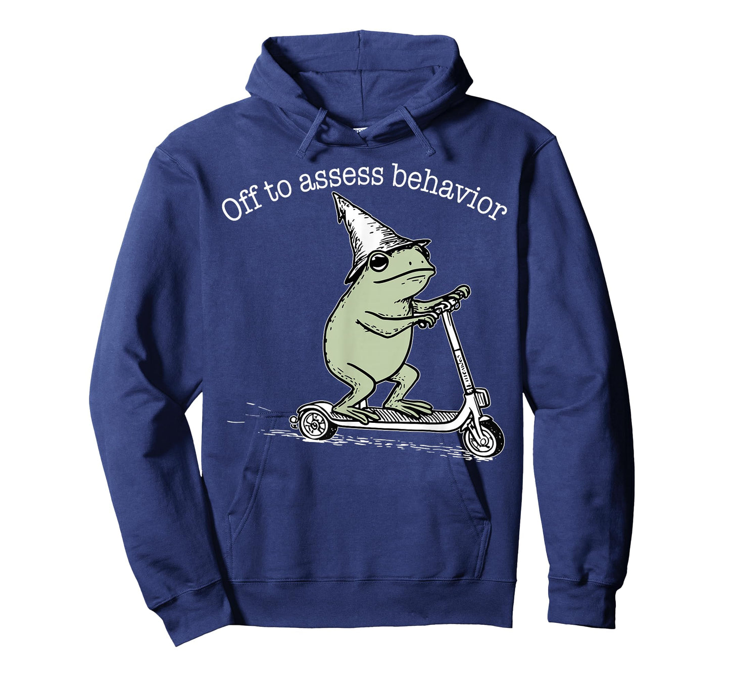 Off to Assess Behavior Analyst Funny Frog Scooter ABA T-Shirt