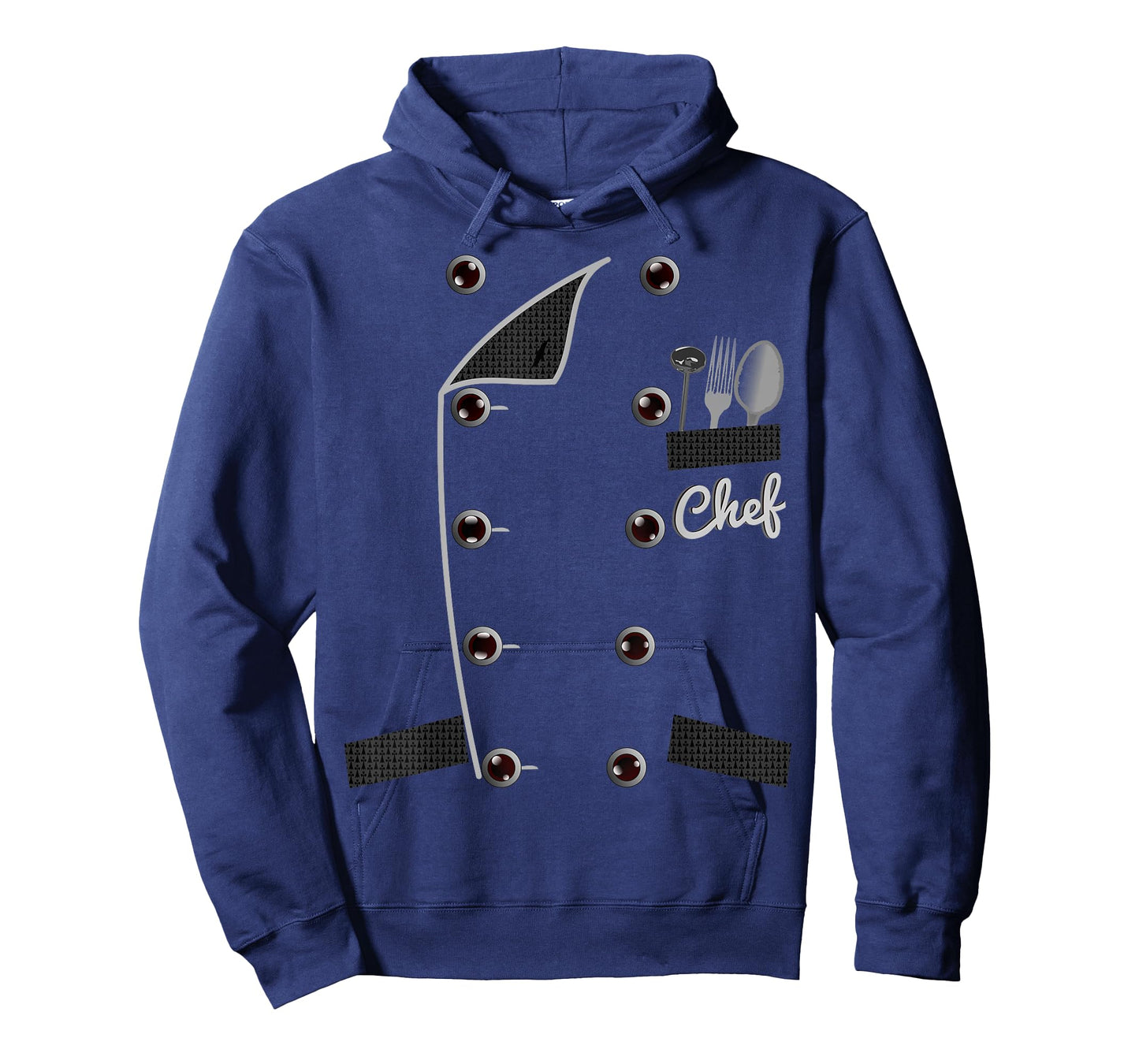 Chef TShirt Uniform Jacket Faux Funny Cook Shirt for Cooking T-Shirt