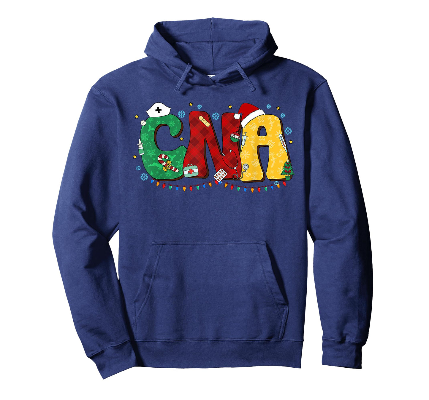 CNA Christmas Certified Nurse Assistant Nursing Aide Holiday T-Shirt