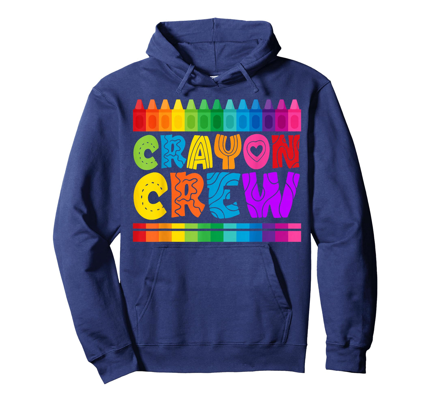 Crayon Crew Coloring Artistic Drawing Color T-Shirt