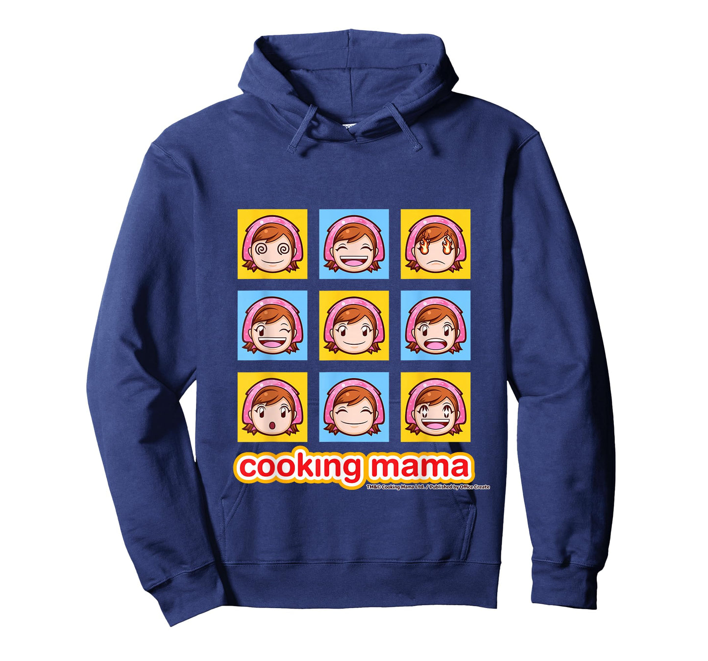 Cooking Mama Faces T-Shirt color T-Shirt