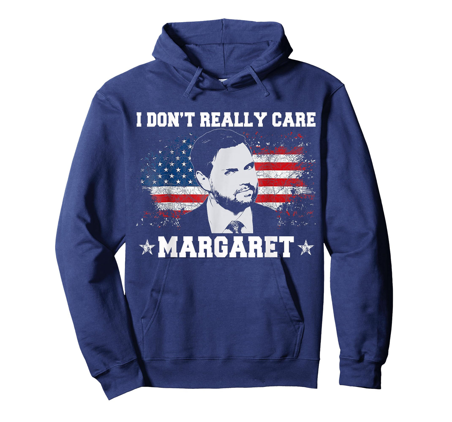 I Don't Really Care Margaret Funny Minimalist JD Vance T-Shirt