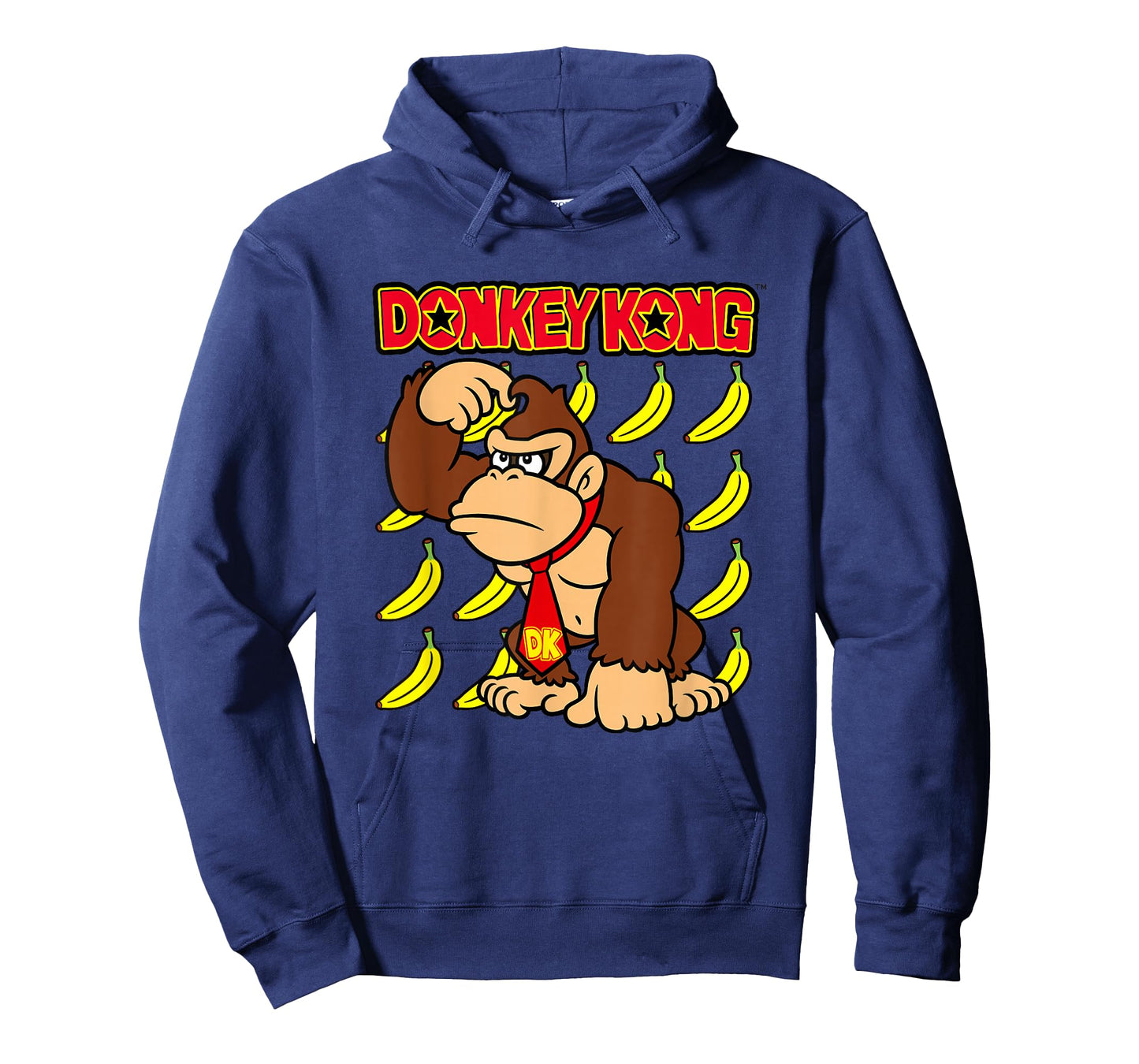 Donkey Kong Ape Thoughts Banana Background T-Shirt