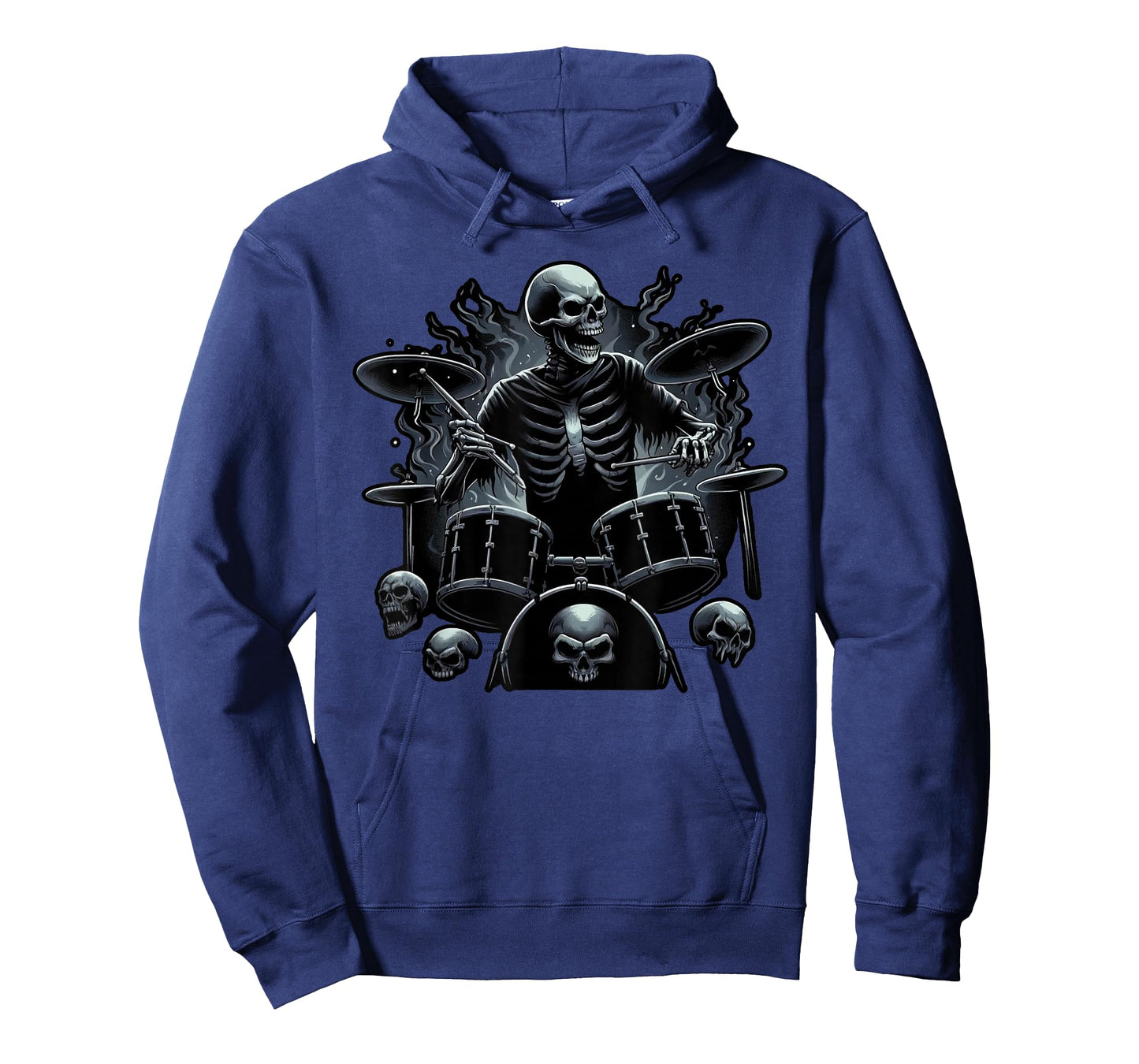 Playing Drums Skeleton Lover For Drummers T-Shirt