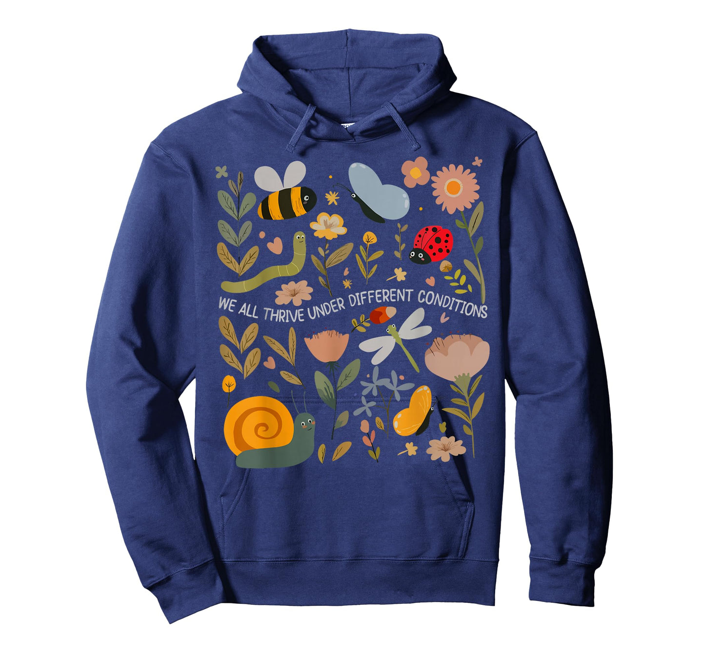 We All Thrive Under Different Conditions Neurodiversity Meme T-Shirt