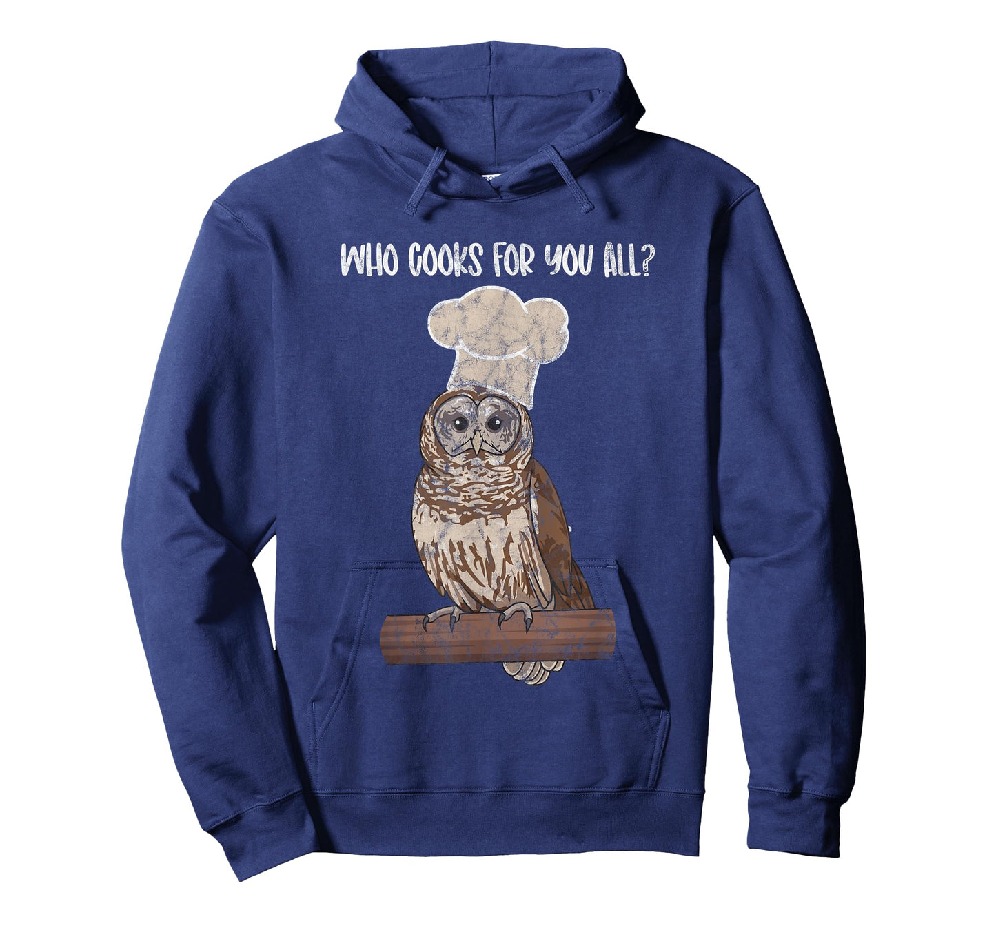 Barred Owl Chef owl lover, bird fan birder T-Shirt