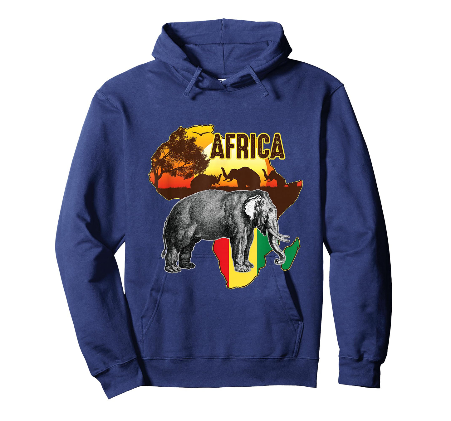 African Flag Africa Roots Black History T-Shirt T-Shirt