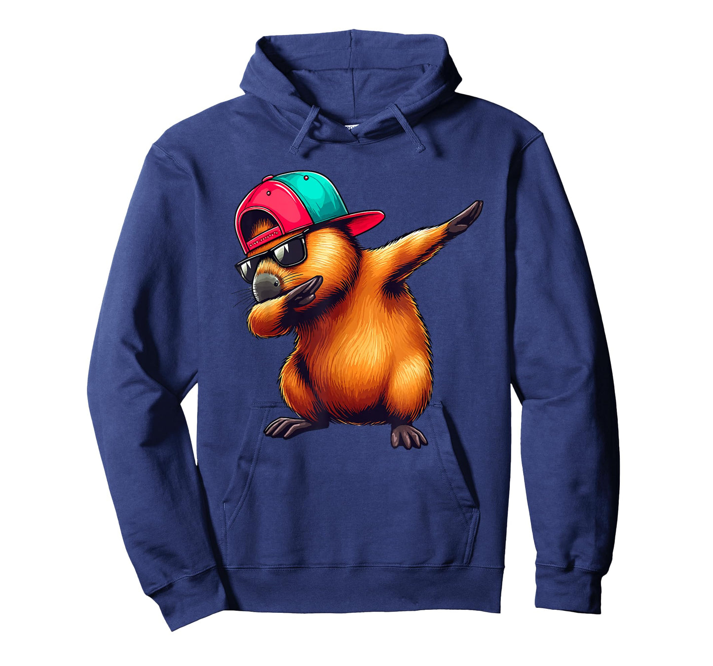 Cute Dabbing Capybara Boys Men Toddler Fun Capy Lover Kids T-Shirt